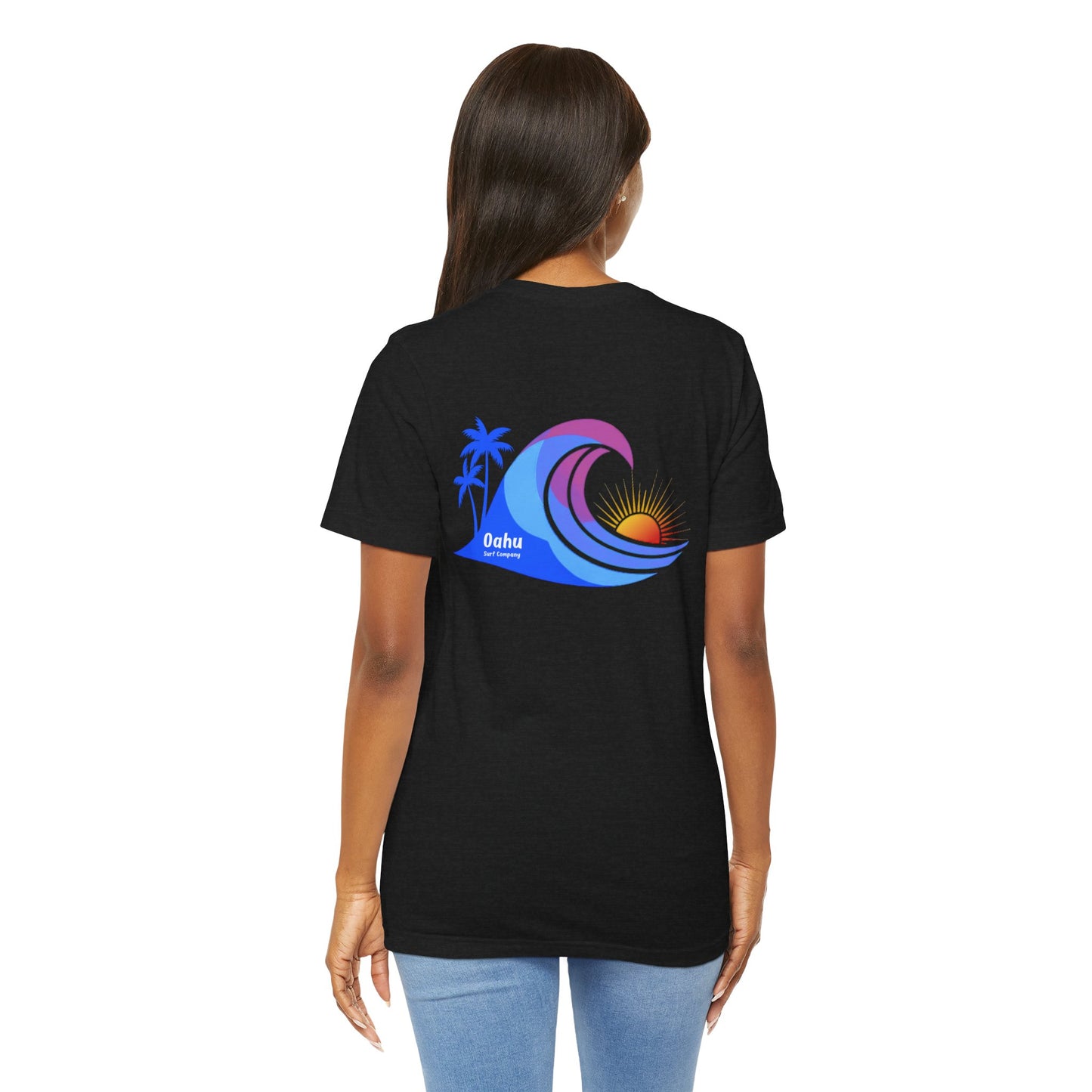 Island Wave Women’s Tee – O’ahu Surf Company Hawaii Surf Shirt