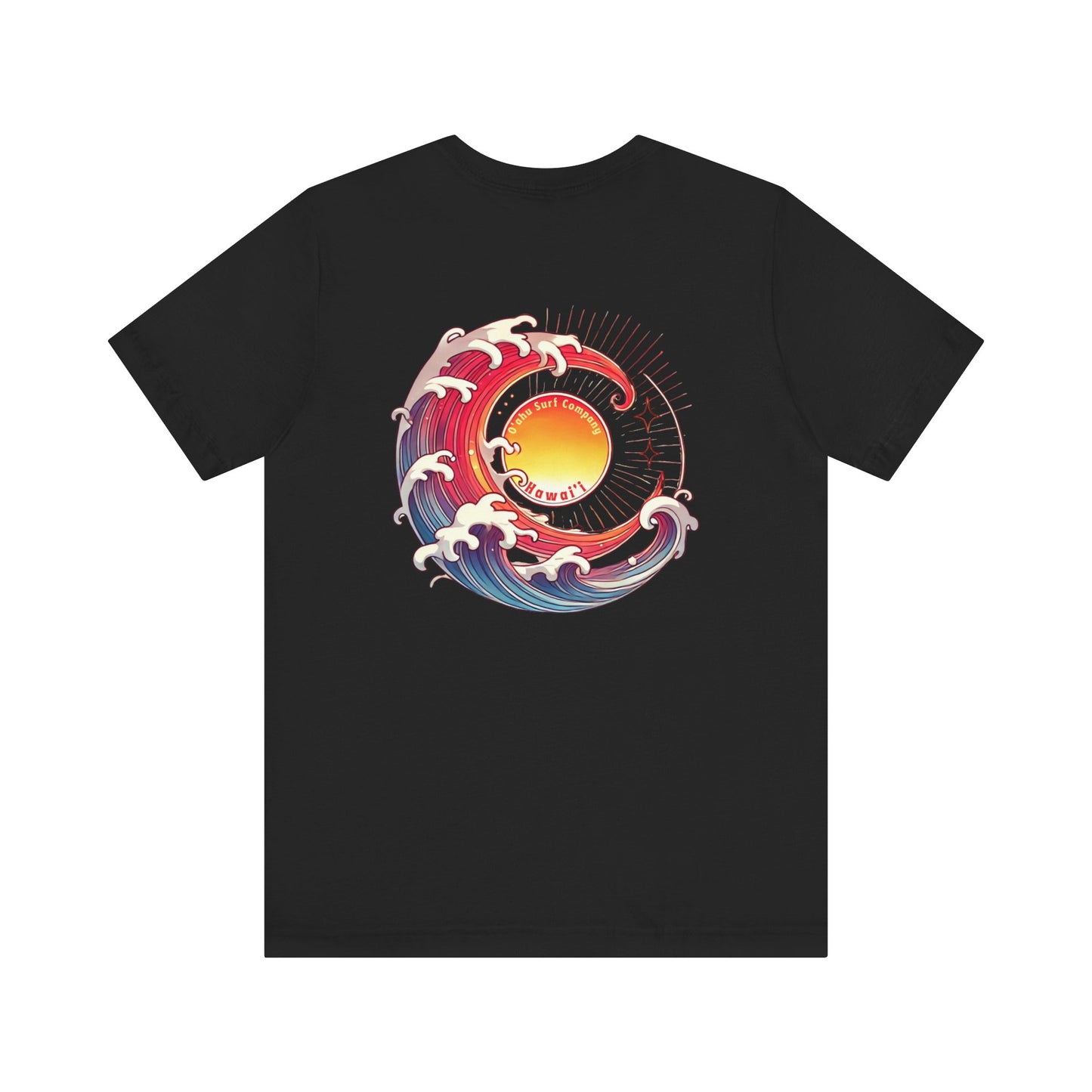 Sun Wave Hawaii Women's Unisex Surf Shirt Beach Tee - O'ahu Surf Company