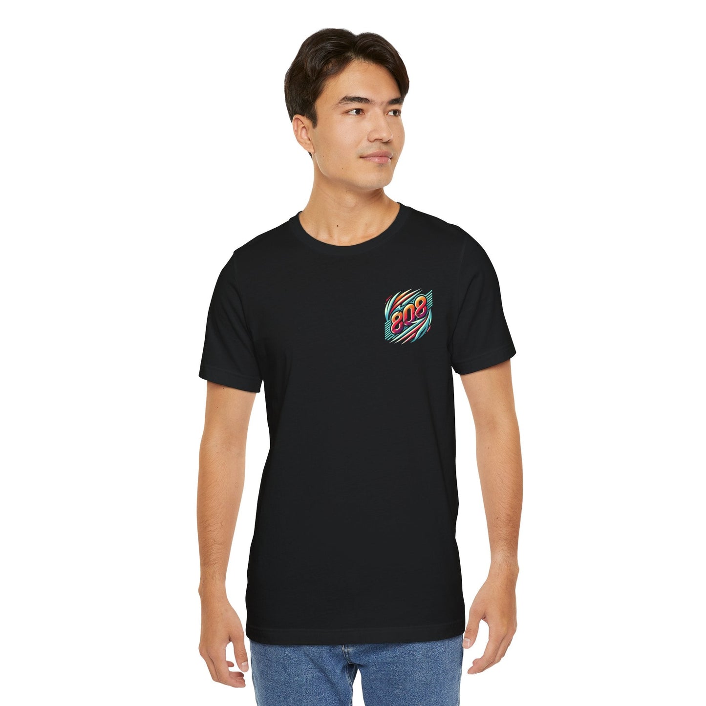808 Hawaii Anime Vibes T-shirt - O'ahu Surf Company