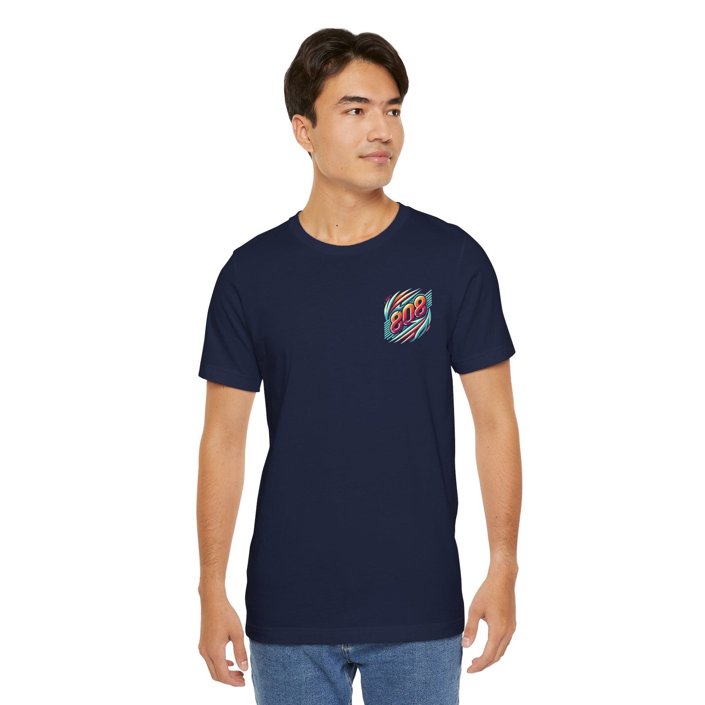 808 Hawaii Anime Vibes T-shirt - O'ahu Surf Company