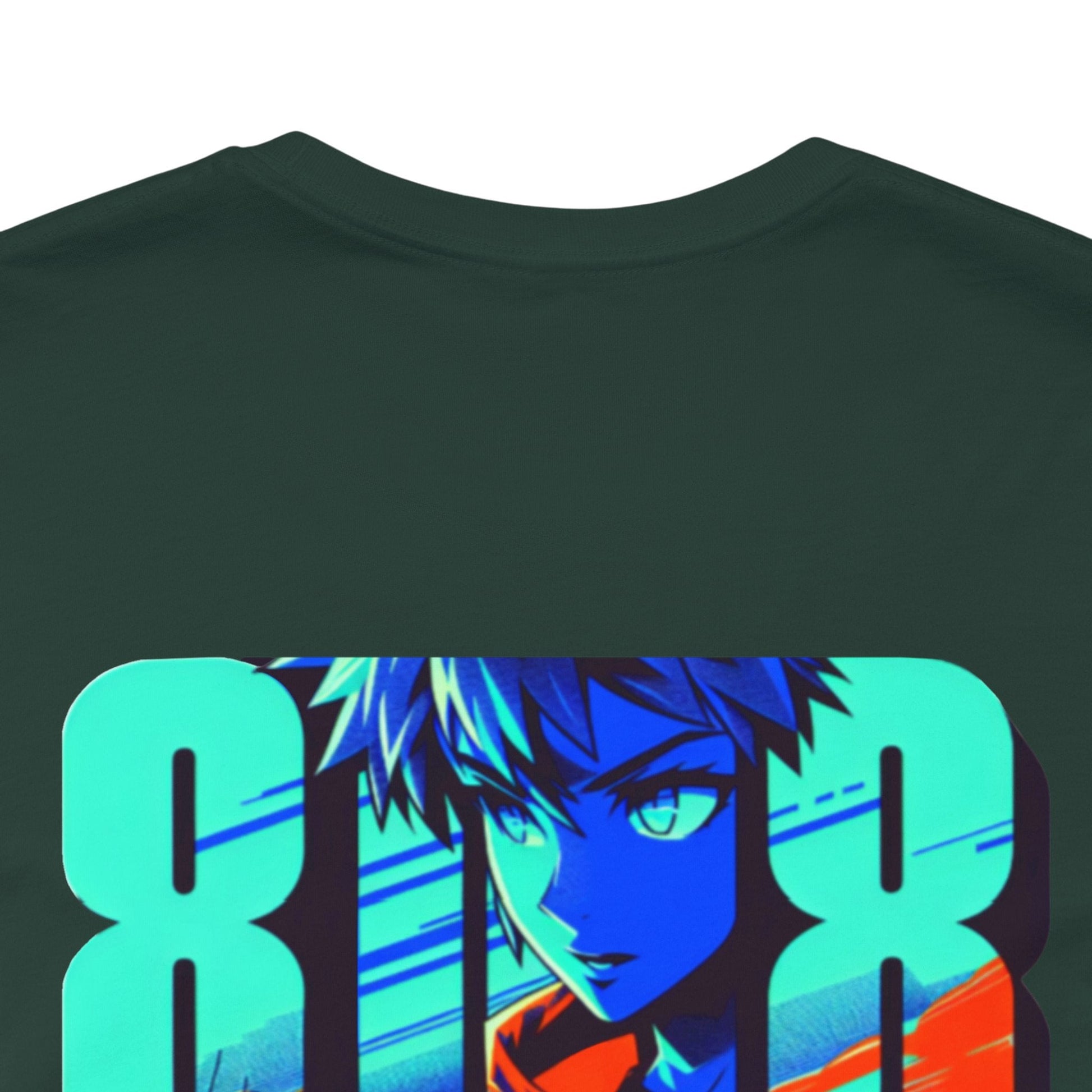 808 Hawaii Anime Vibes T-shirt - O'ahu Surf Company