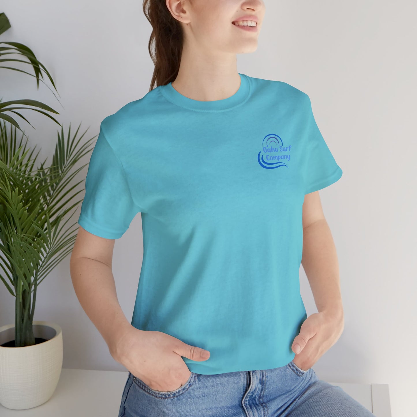 Island Wave Women’s Tee – O’ahu Surf Company Hawaii Surf Shirt