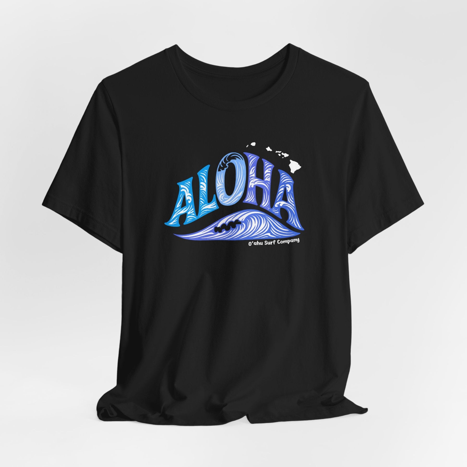 Aloha Hawaii Ocean Wave TShirt - O'ahu Surf Company
