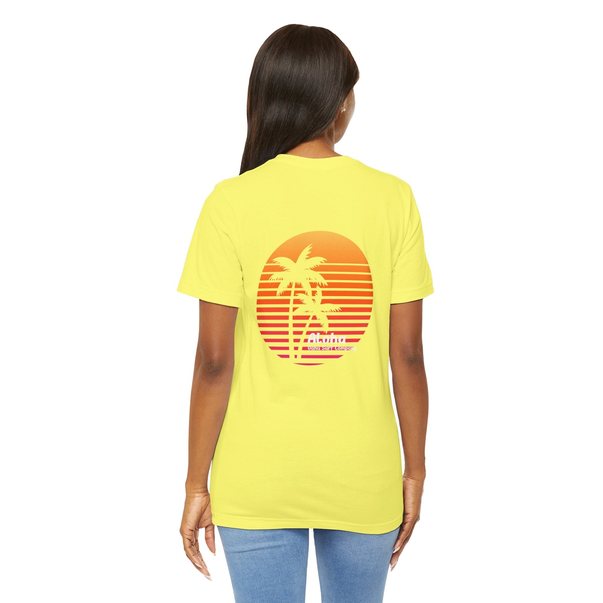 Aloha Sunset Hawaii Vacation TShirt - O'ahu Surf Company