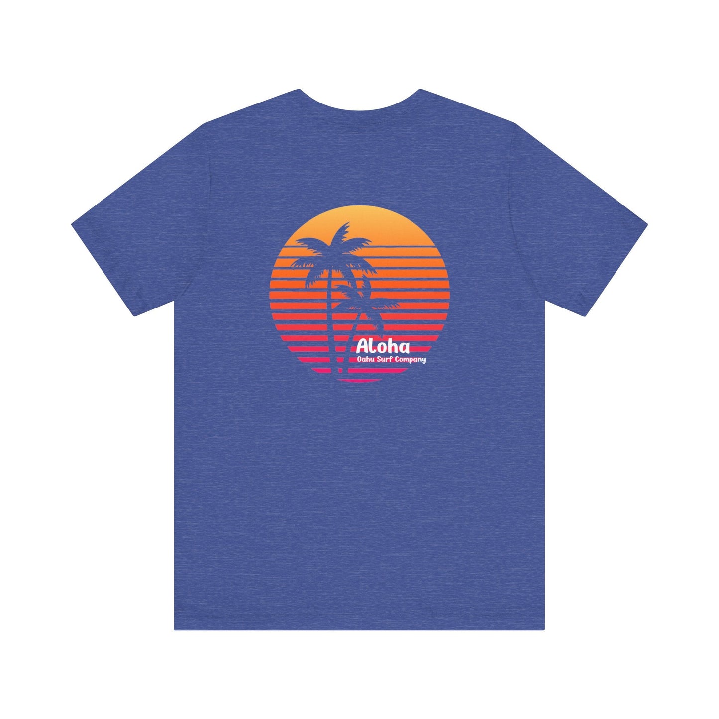 Aloha Sunset Hawaii Vacation TShirt - O'ahu Surf Company