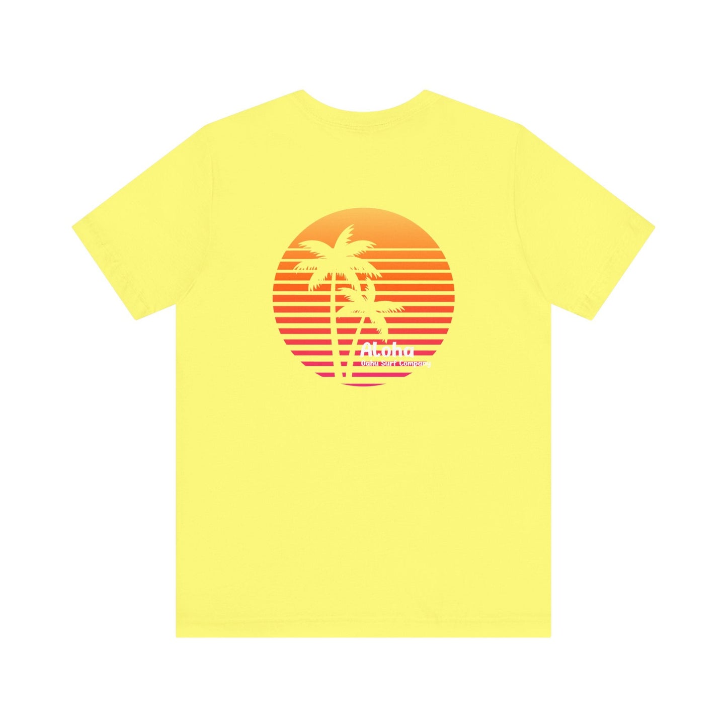 Aloha Sunset Hawaii Vacation TShirt - O'ahu Surf Company