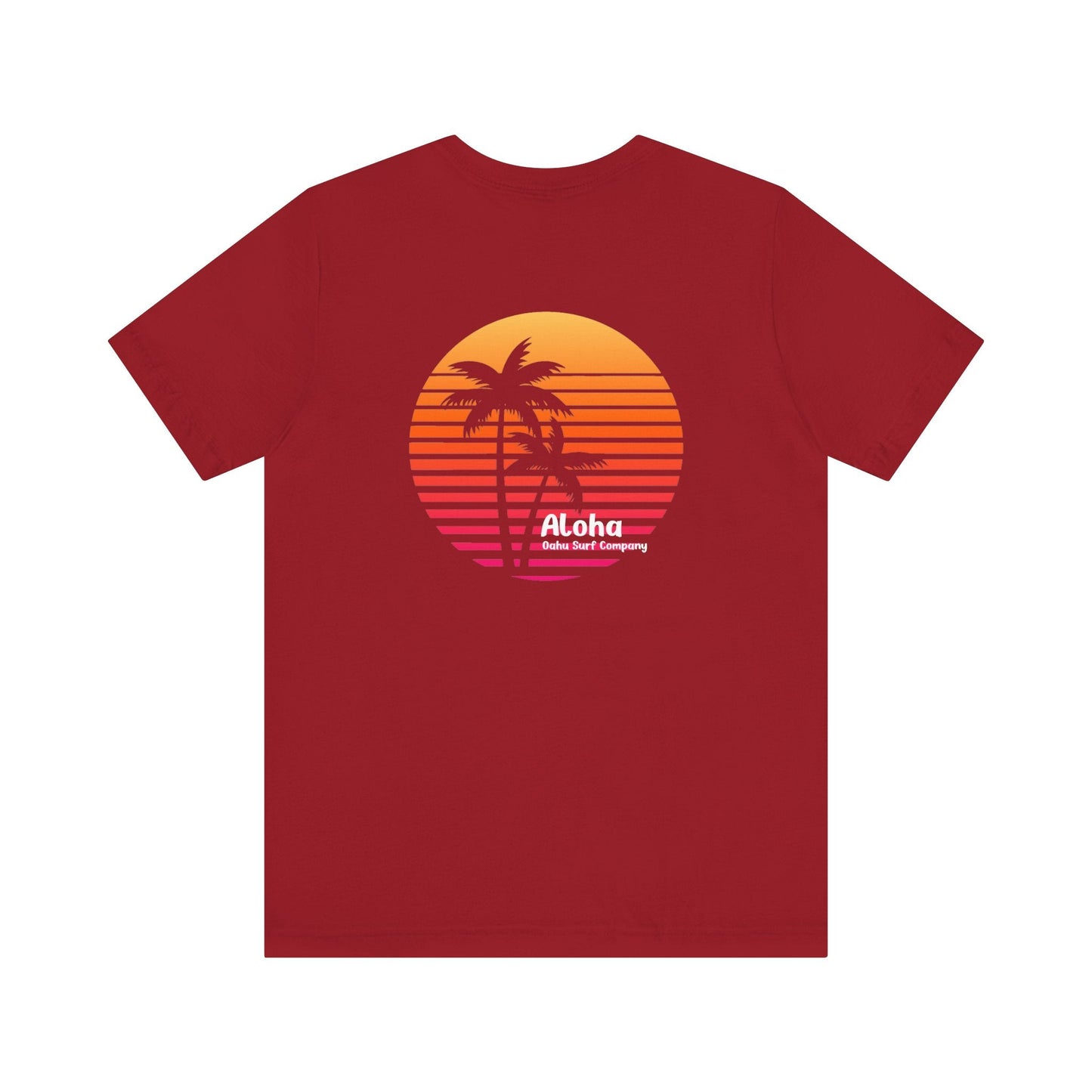 Aloha Sunset Hawaii Vacation TShirt - O'ahu Surf Company