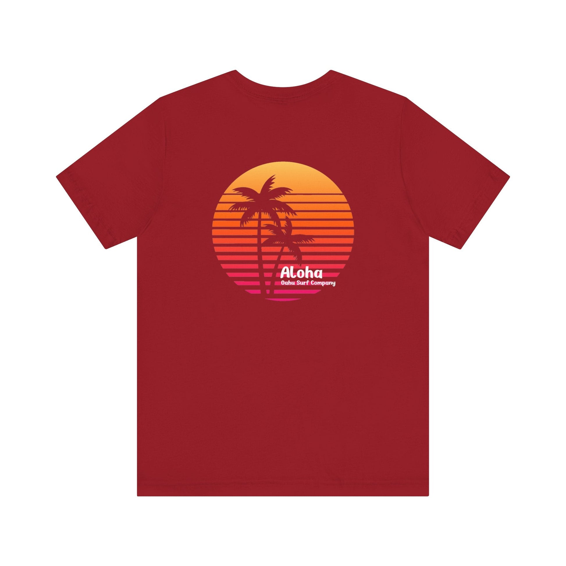 Aloha Sunset Hawaii Vacation TShirt - O'ahu Surf Company
