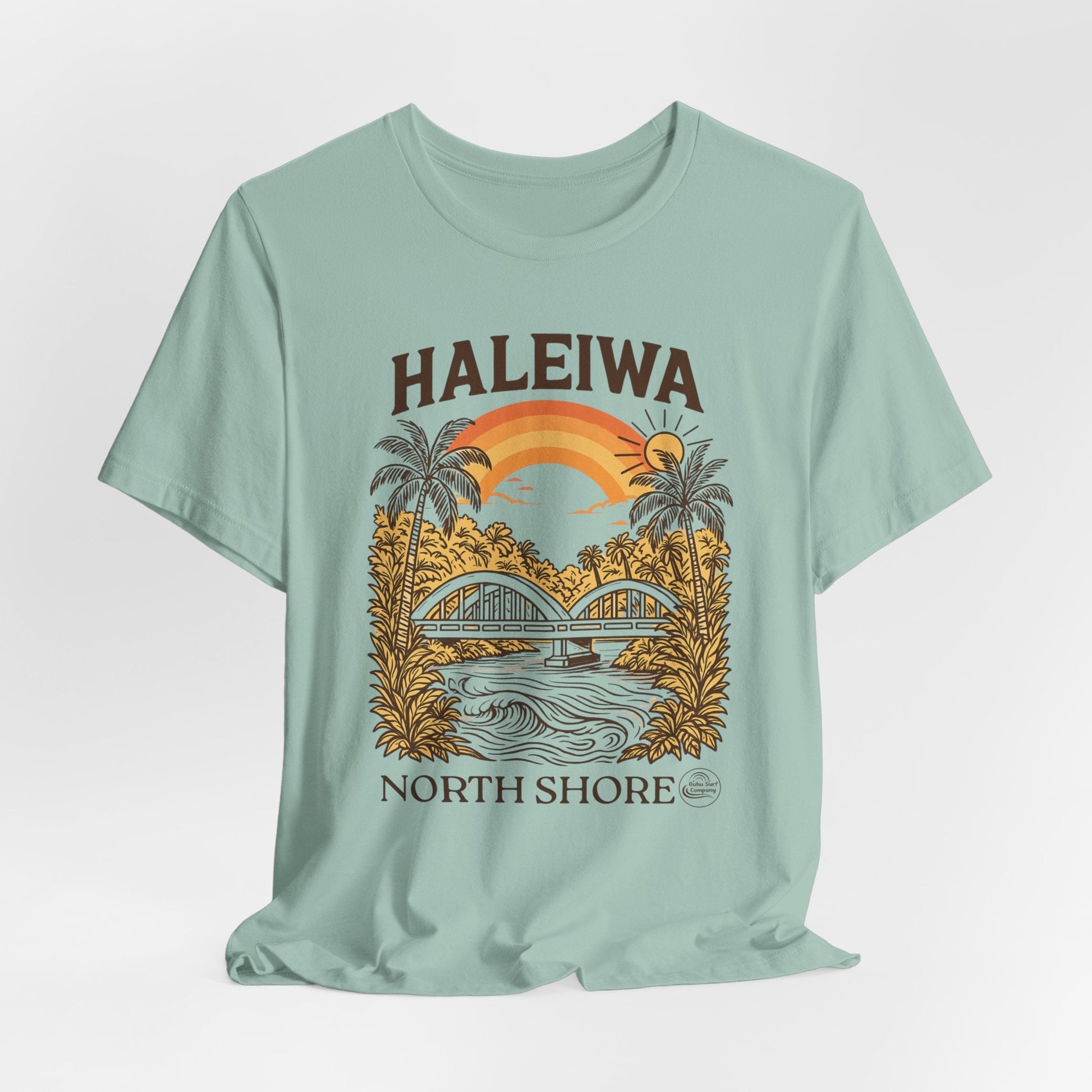Haleiwa North Shore Oahu Hawaii T-Shirt - O'ahu Surf Company