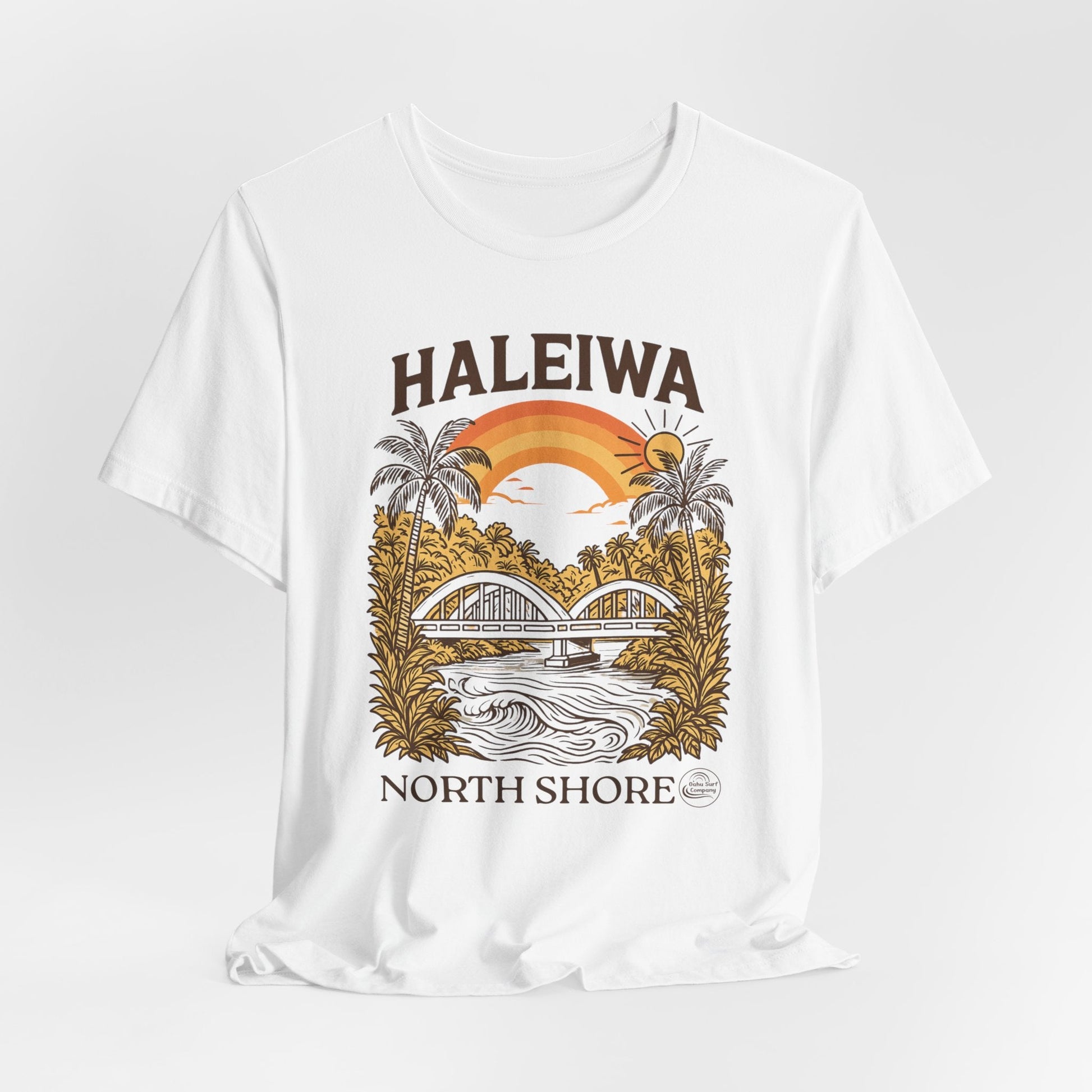 Haleiwa North Shore Oahu Hawaii T-Shirt - O'ahu Surf Company