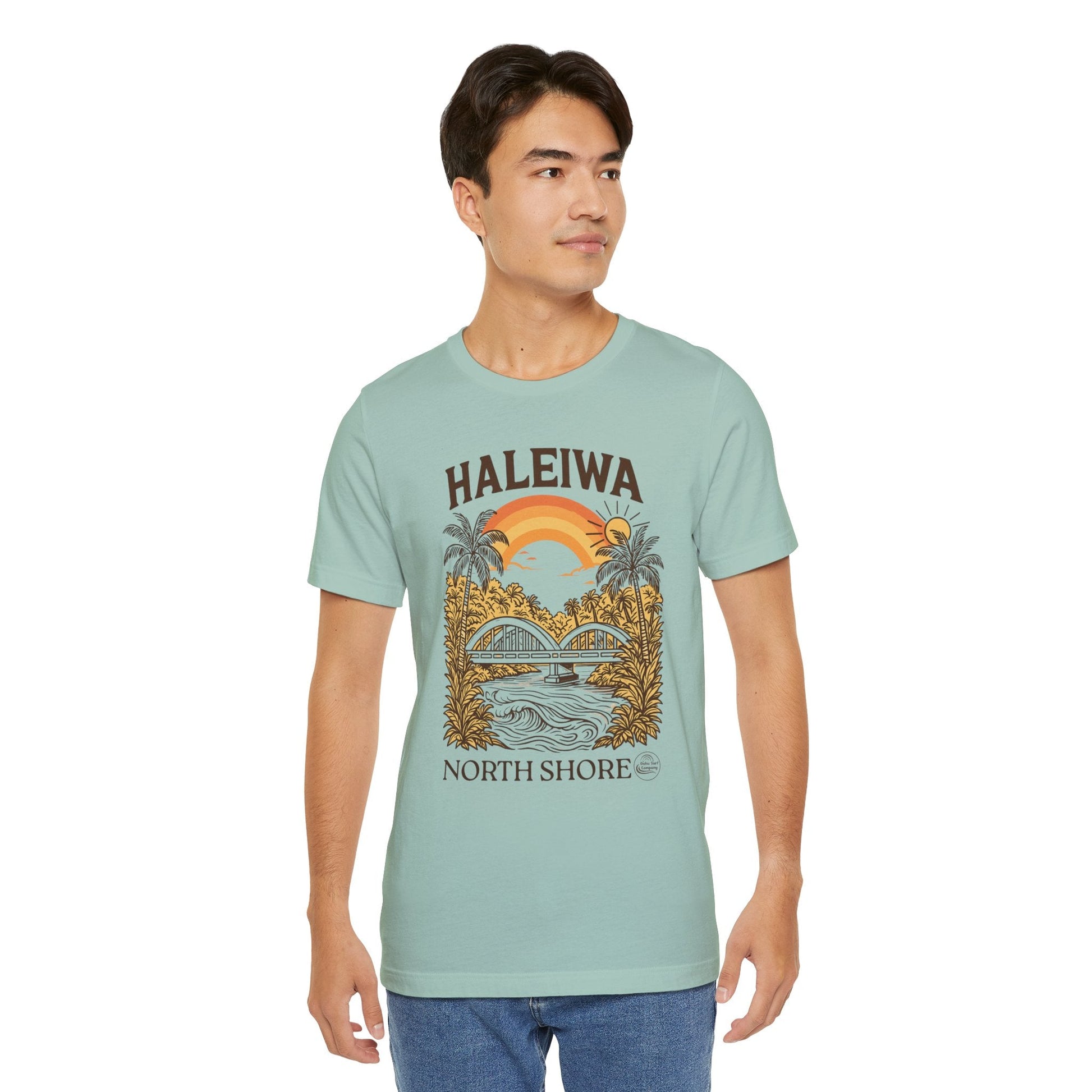 Haleiwa North Shore Oahu Hawaii T-Shirt - O'ahu Surf Company