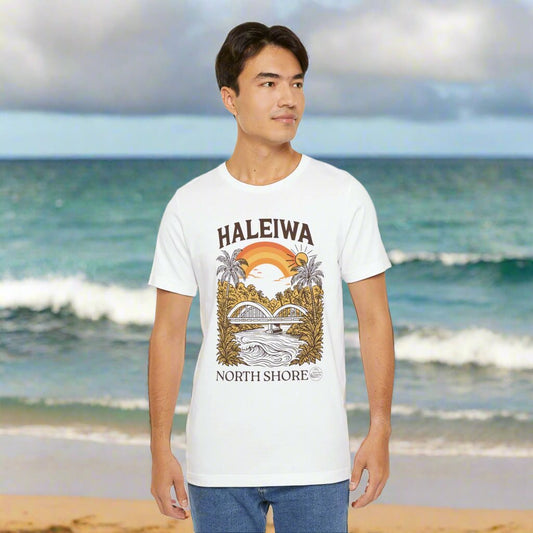 Haleiwa North Shore Oahu Hawaii T-Shirt - O'ahu Surf Company