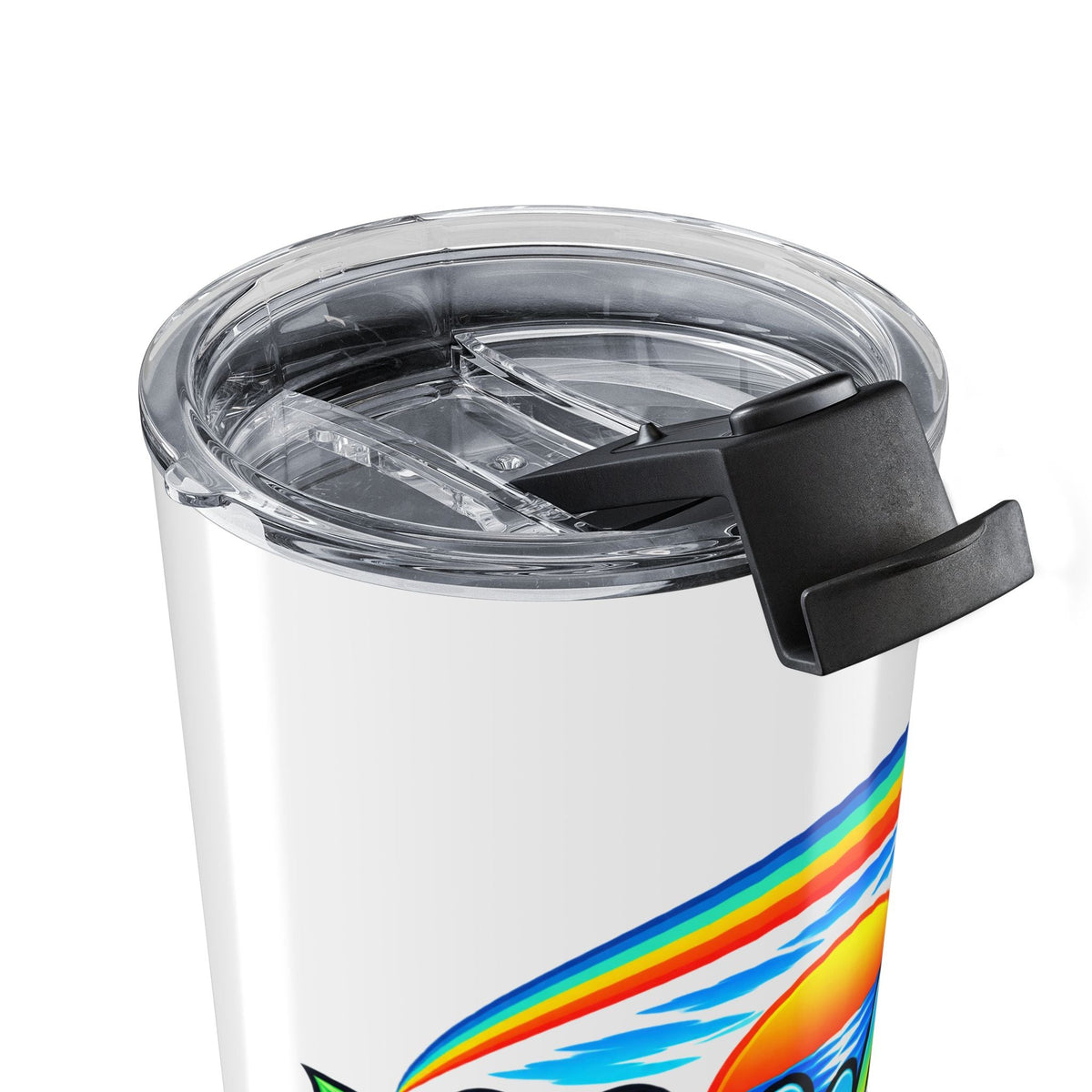 Hawaii Rainbow Travel Tumbler – 20oz Cup | O'ahu Surf Company - O'ahu Surf Company