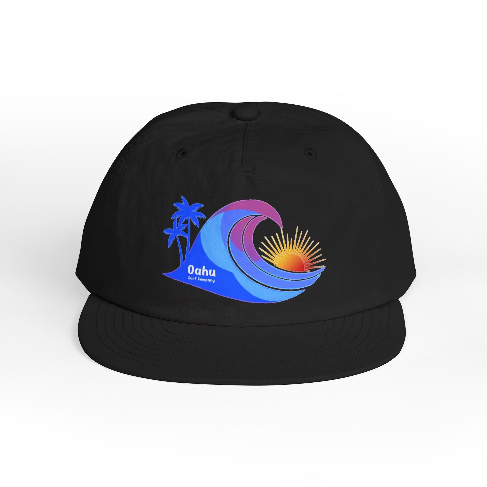 Hawaiian Island Wave Lightweight Quick Dry Hat - O'ahu Surf Company