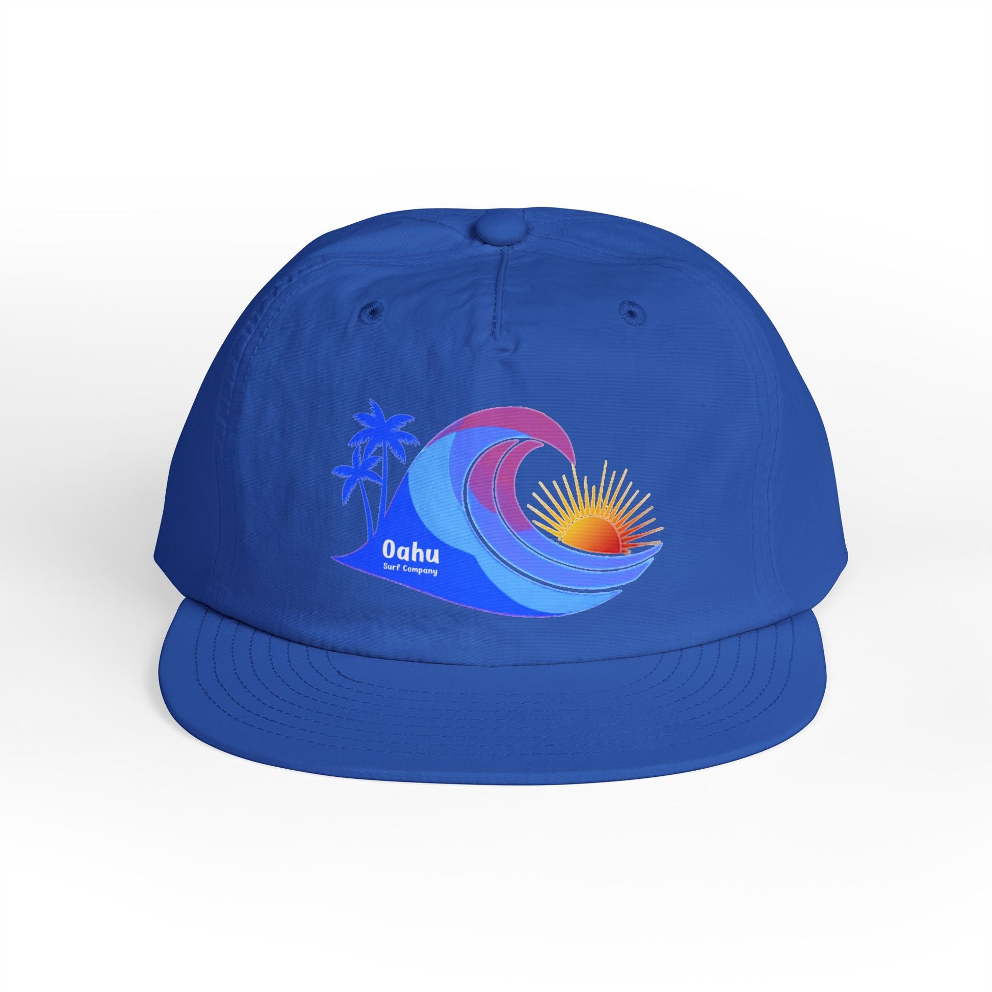 Hawaiian Island Wave Lightweight Quick Dry Hat - O'ahu Surf Company