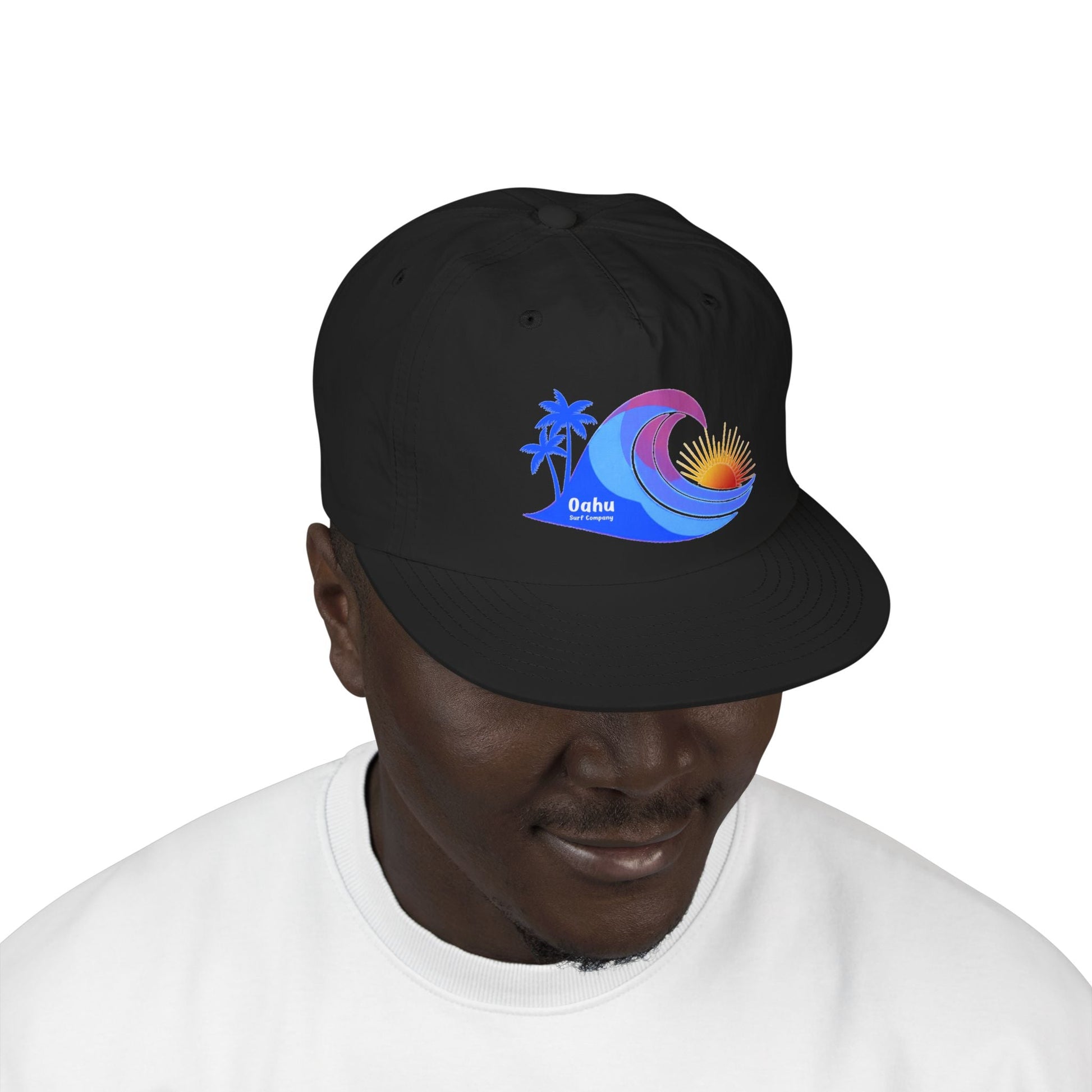 Hawaiian Island Wave Lightweight Quick Dry Hat - O'ahu Surf Company