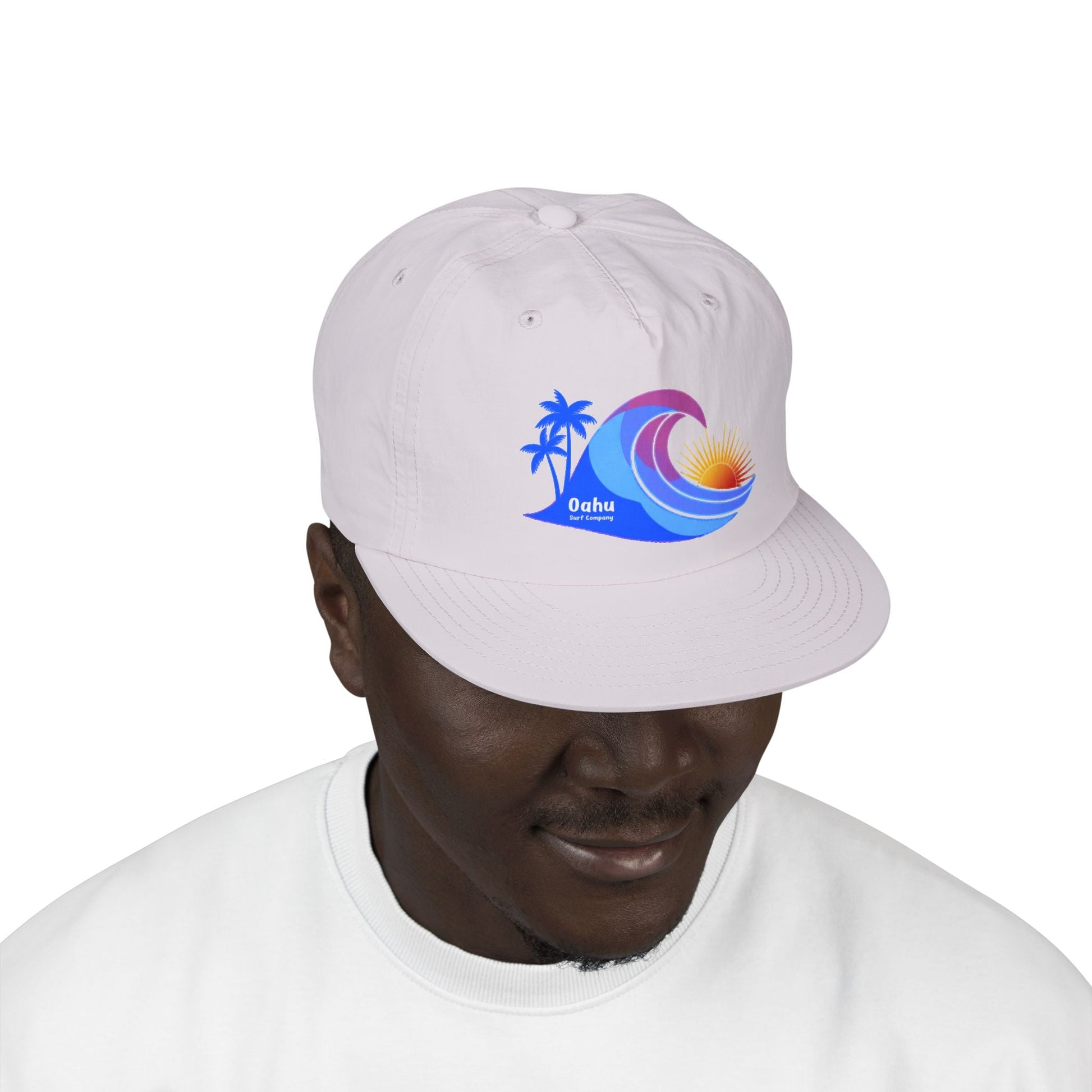 Hawaiian Island Wave Lightweight Quick Dry Hat - O'ahu Surf Company