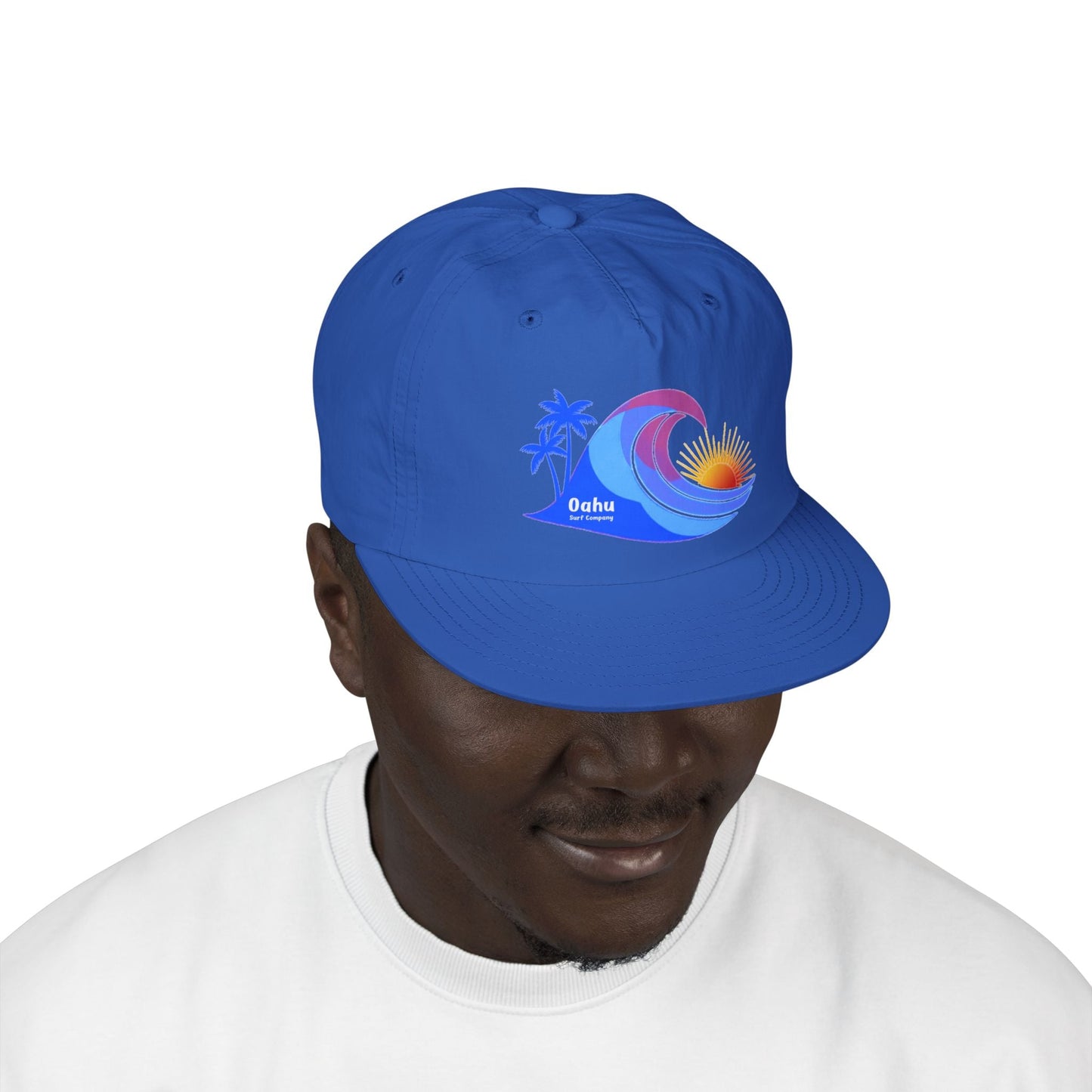 Hawaiian Island Wave Lightweight Quick Dry Hat - O'ahu Surf Company