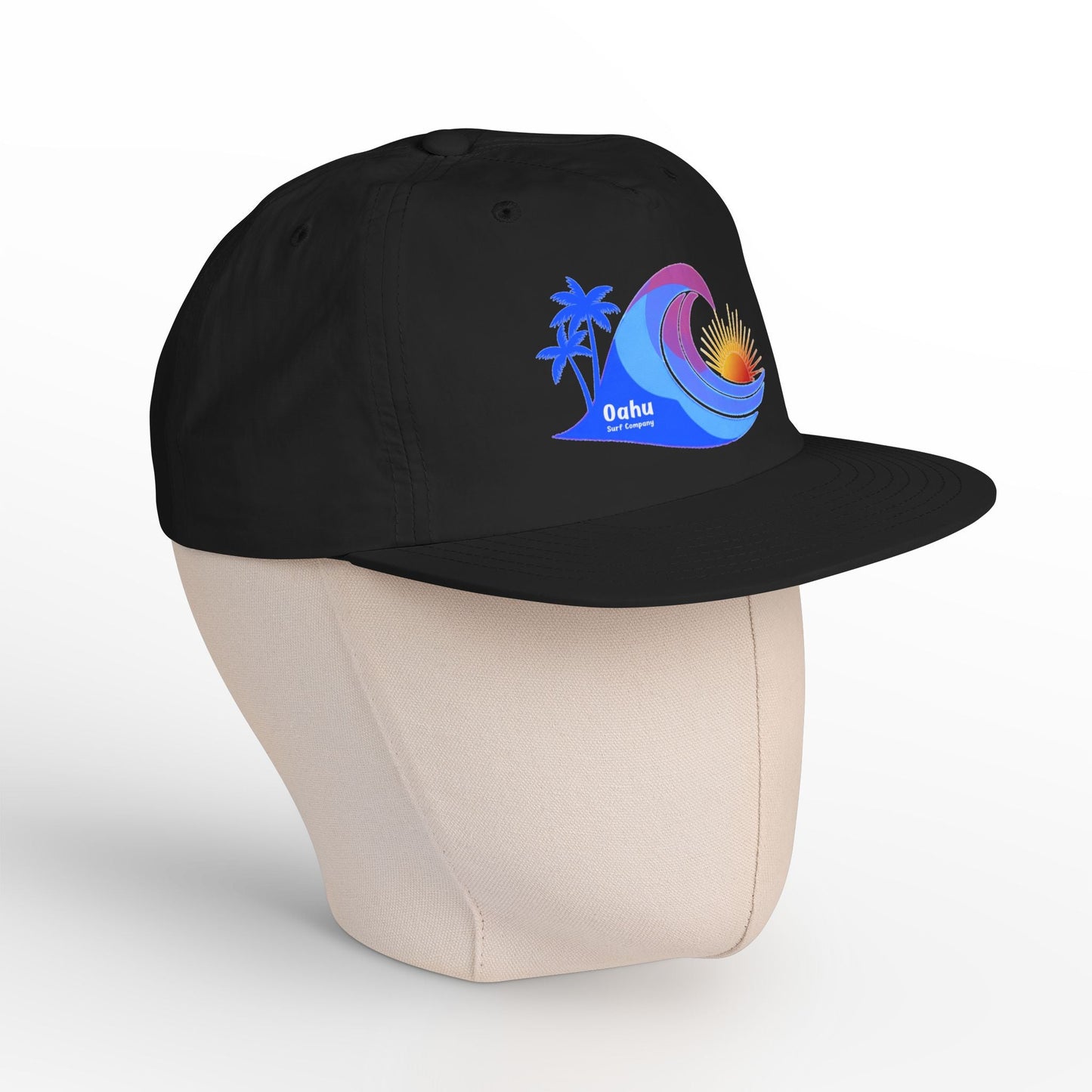 Hawaiian Island Wave Lightweight Quick Dry Hat - O'ahu Surf Company