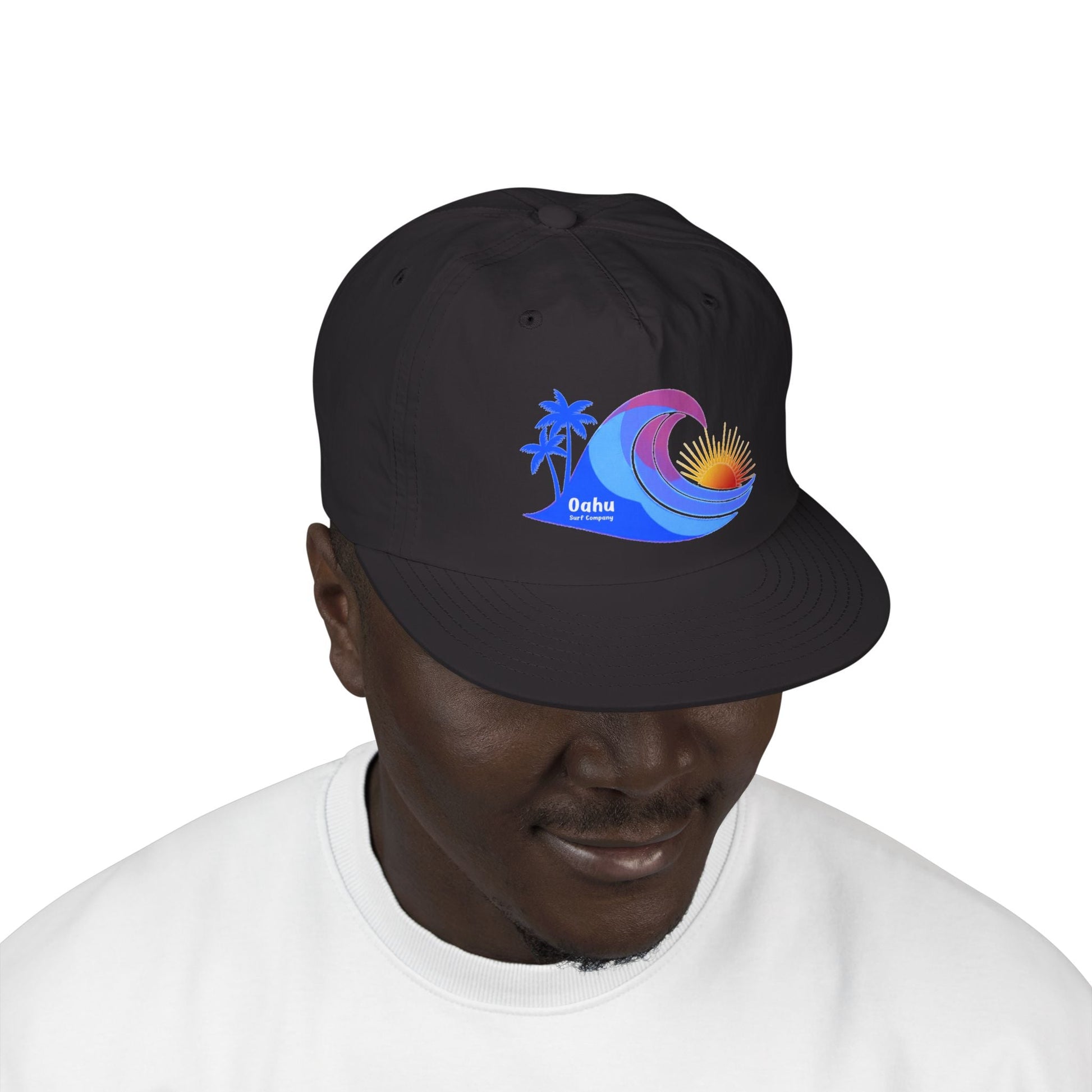 Hawaiian Island Wave Lightweight Quick Dry Hat - O'ahu Surf Company