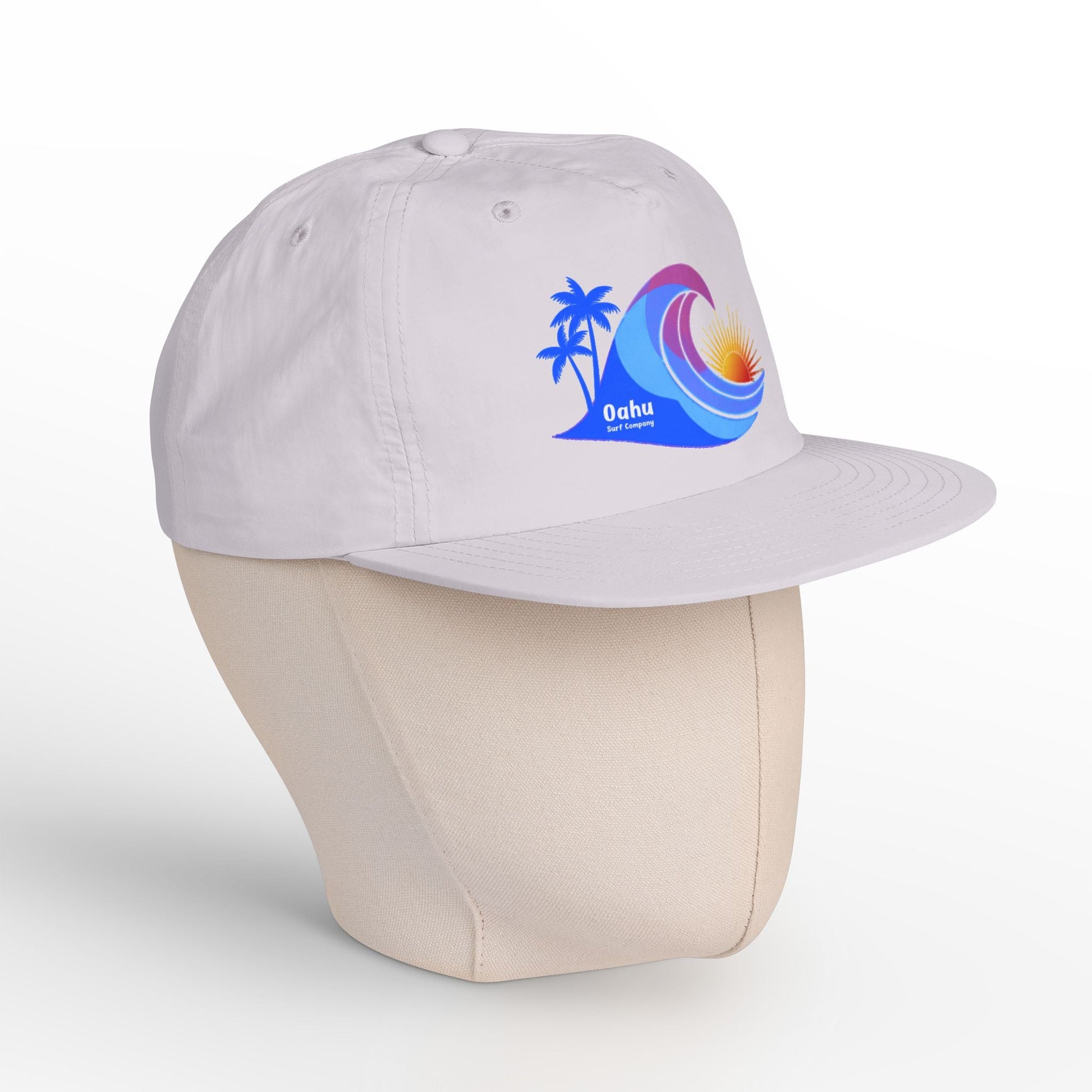 Hawaiian Island Wave Lightweight Quick Dry Hat - O'ahu Surf Company