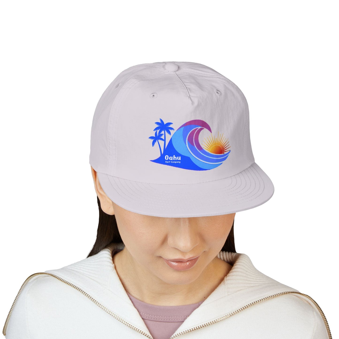 Hawaiian Island Wave Lightweight Quick Dry Hat - O'ahu Surf Company