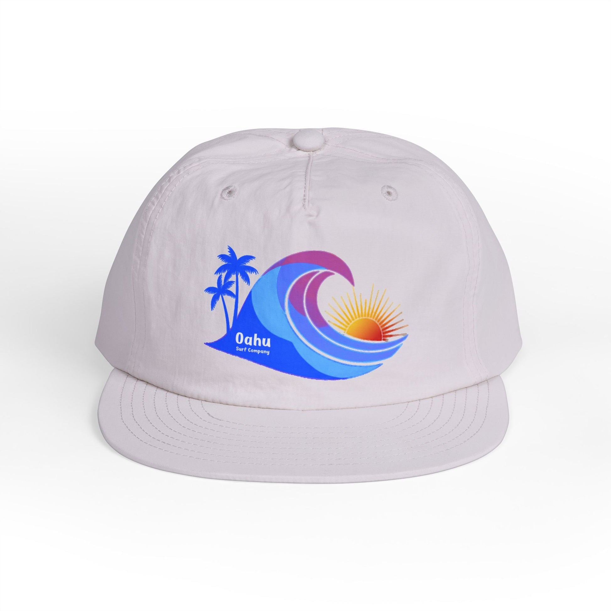 Hawaiian Island Wave Lightweight Quick Dry Hat - O'ahu Surf Company