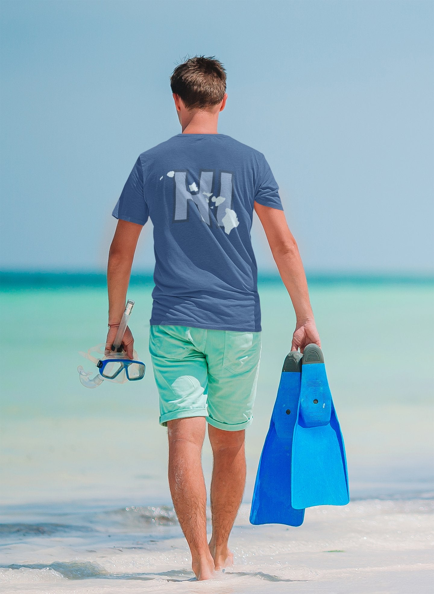 HI Hawaiian Islands Oahu Surf T-Shirt - O'ahu Surf Company