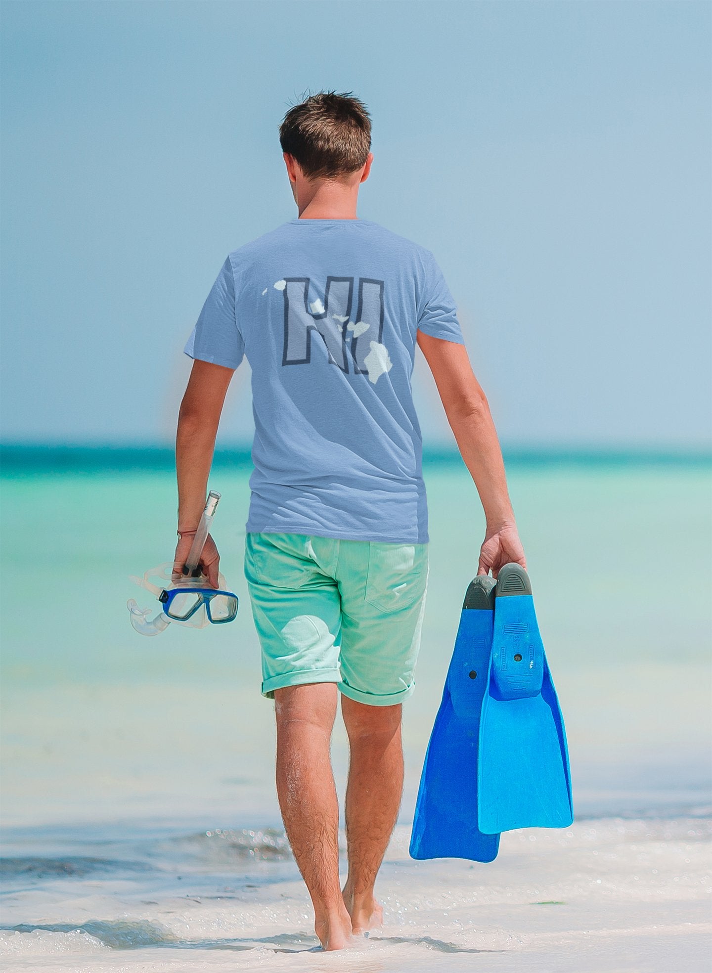 HI Hawaiian Islands Oahu Surf T-Shirt - O'ahu Surf Company