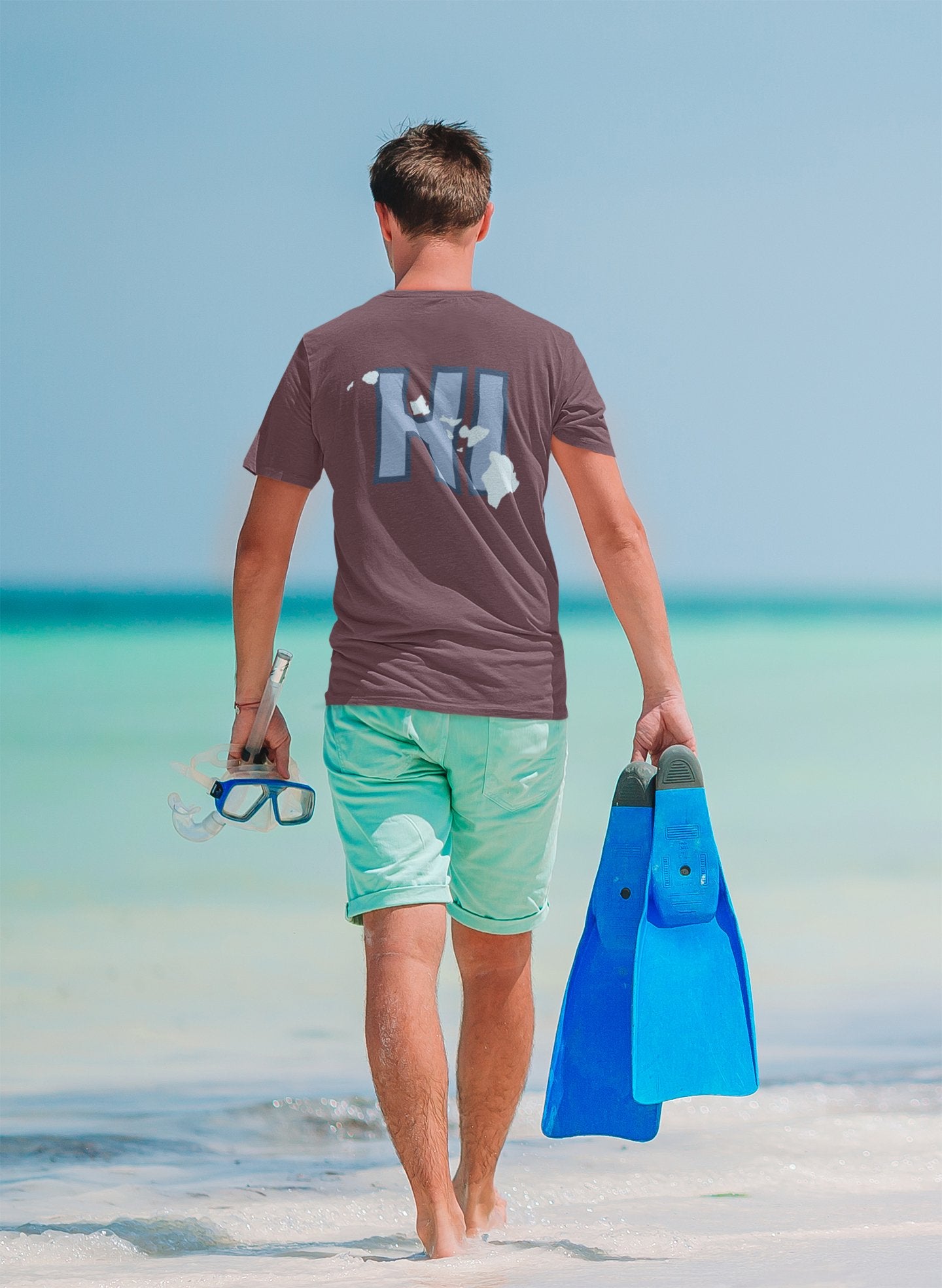 HI Hawaiian Islands Oahu Surf T-Shirt - O'ahu Surf Company