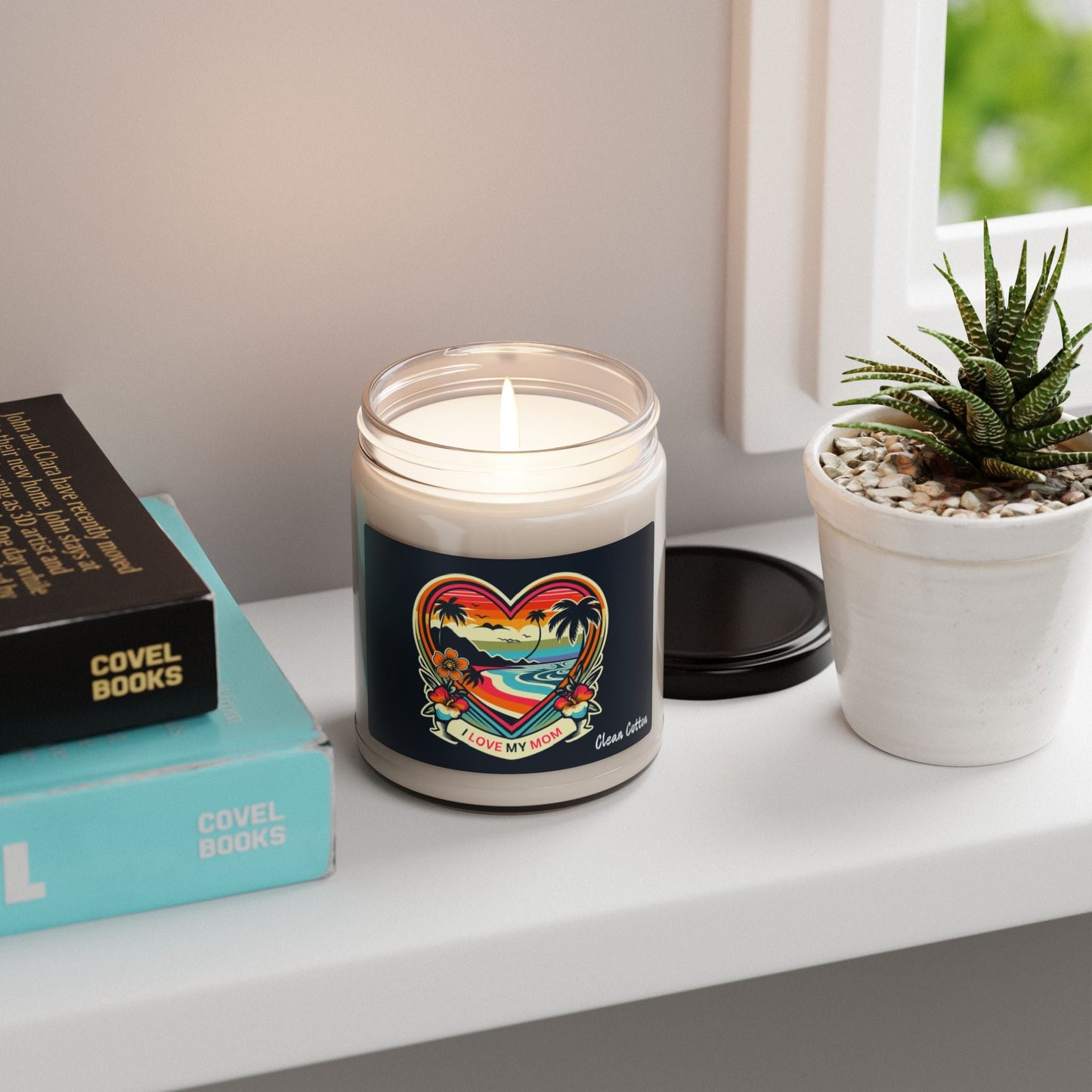 I Love My Mom Scented Candle, 9oz - O'ahu Surf Company