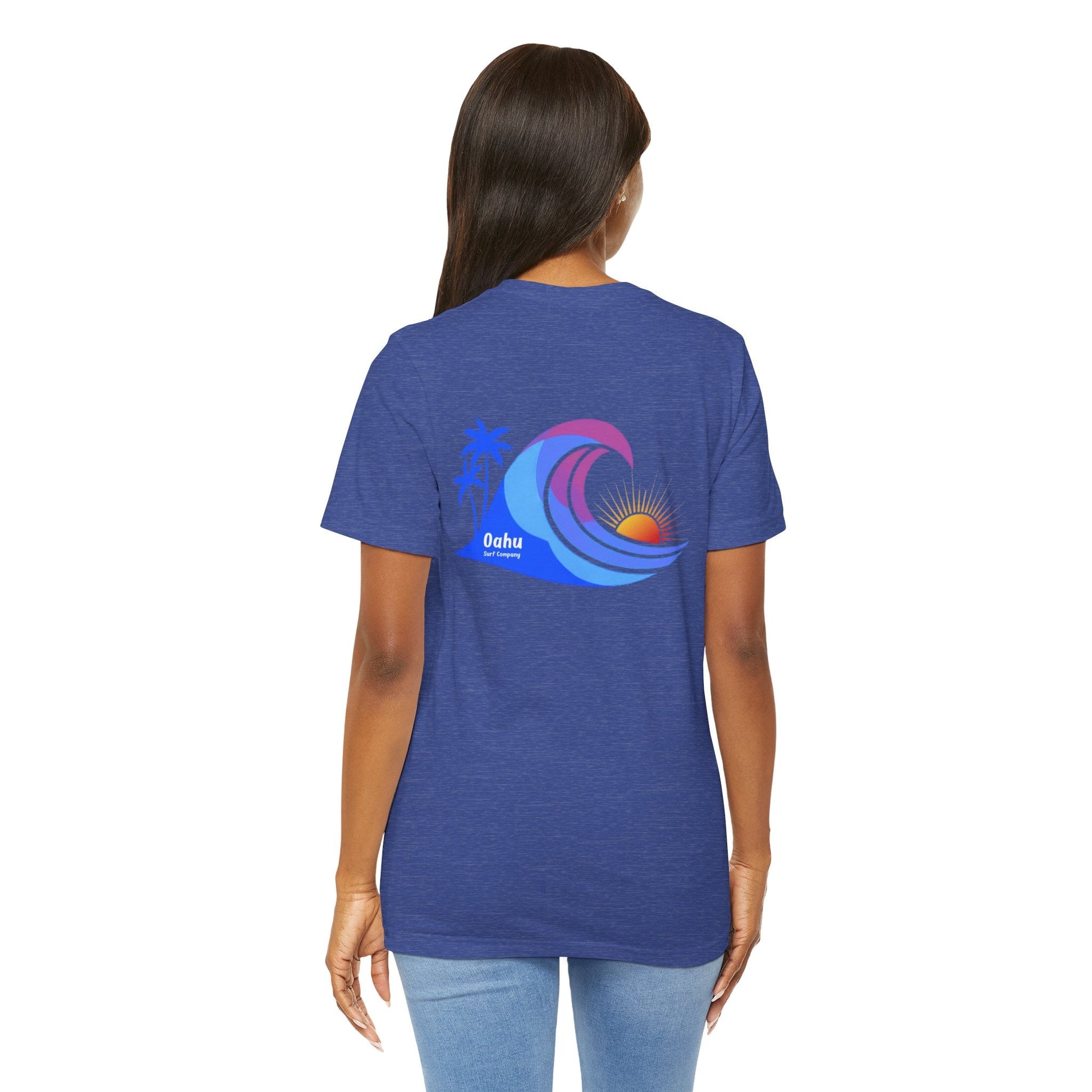 Island Wave Women’s Tee – O’ahu Surf Company Hawaii Surf Shirt - O'ahu Surf Company