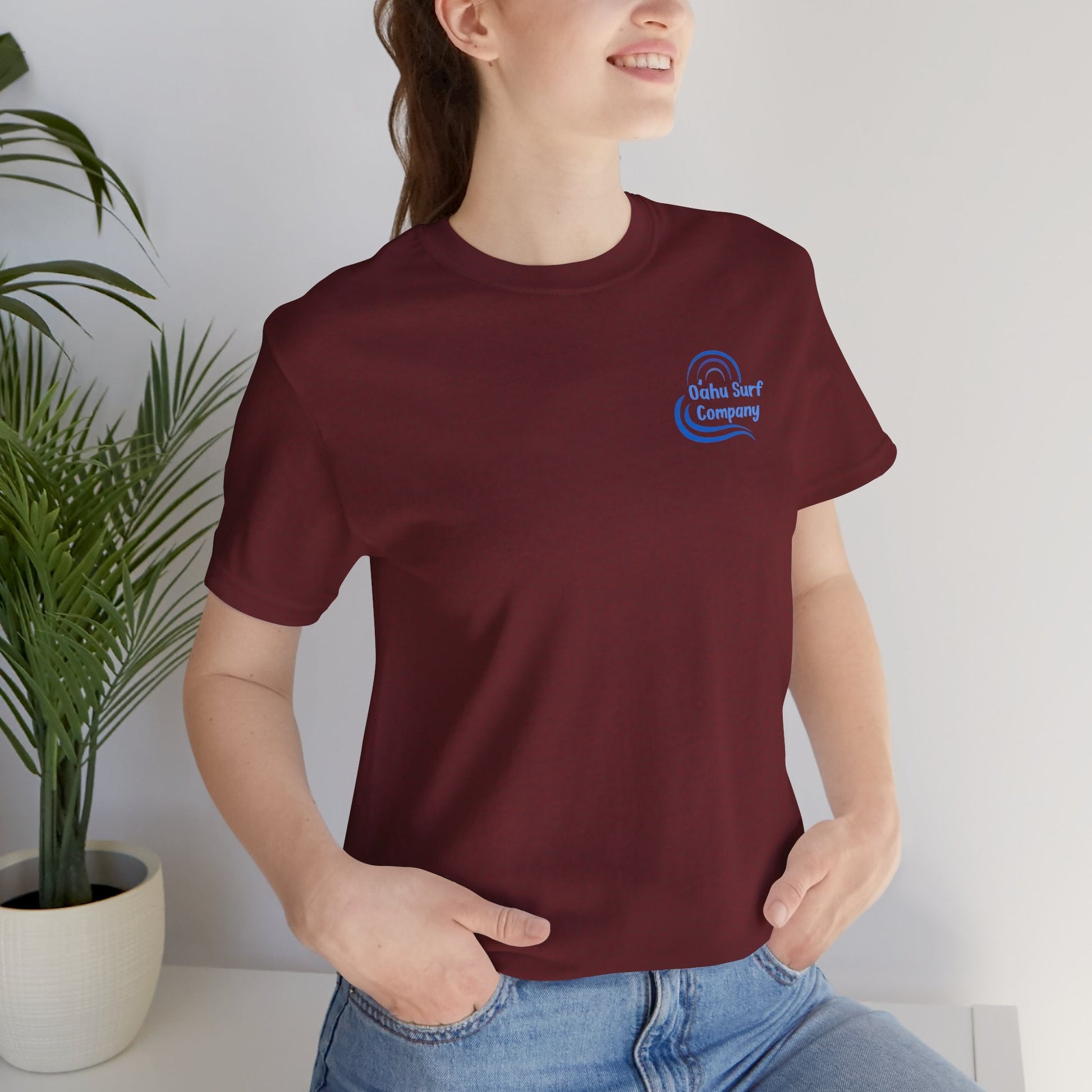 Island Wave Women’s Tee – O’ahu Surf Company Hawaii Surf Shirt - O'ahu Surf Company