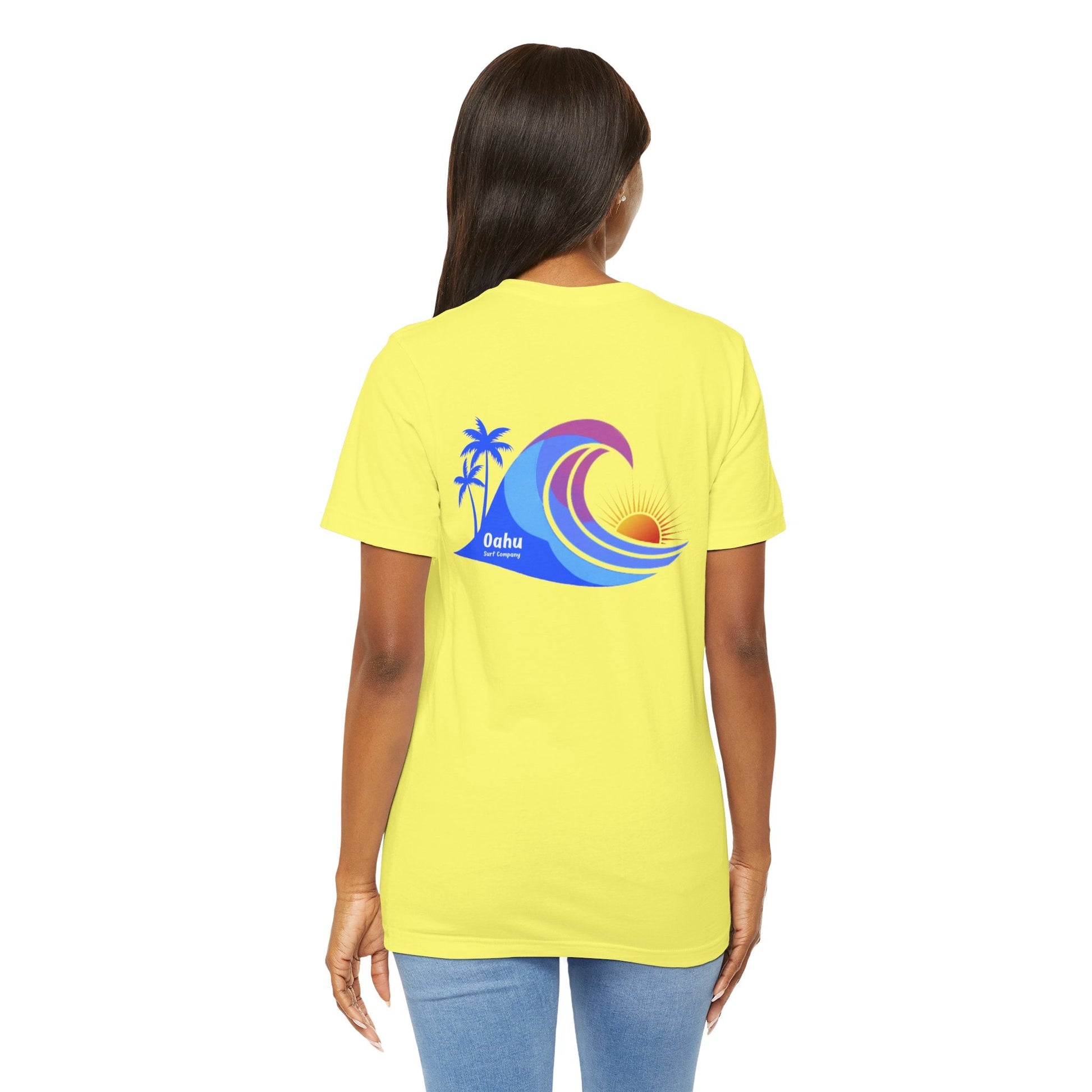 Island Wave Women’s Tee – O’ahu Surf Company Hawaii Surf Shirt - O'ahu Surf Company