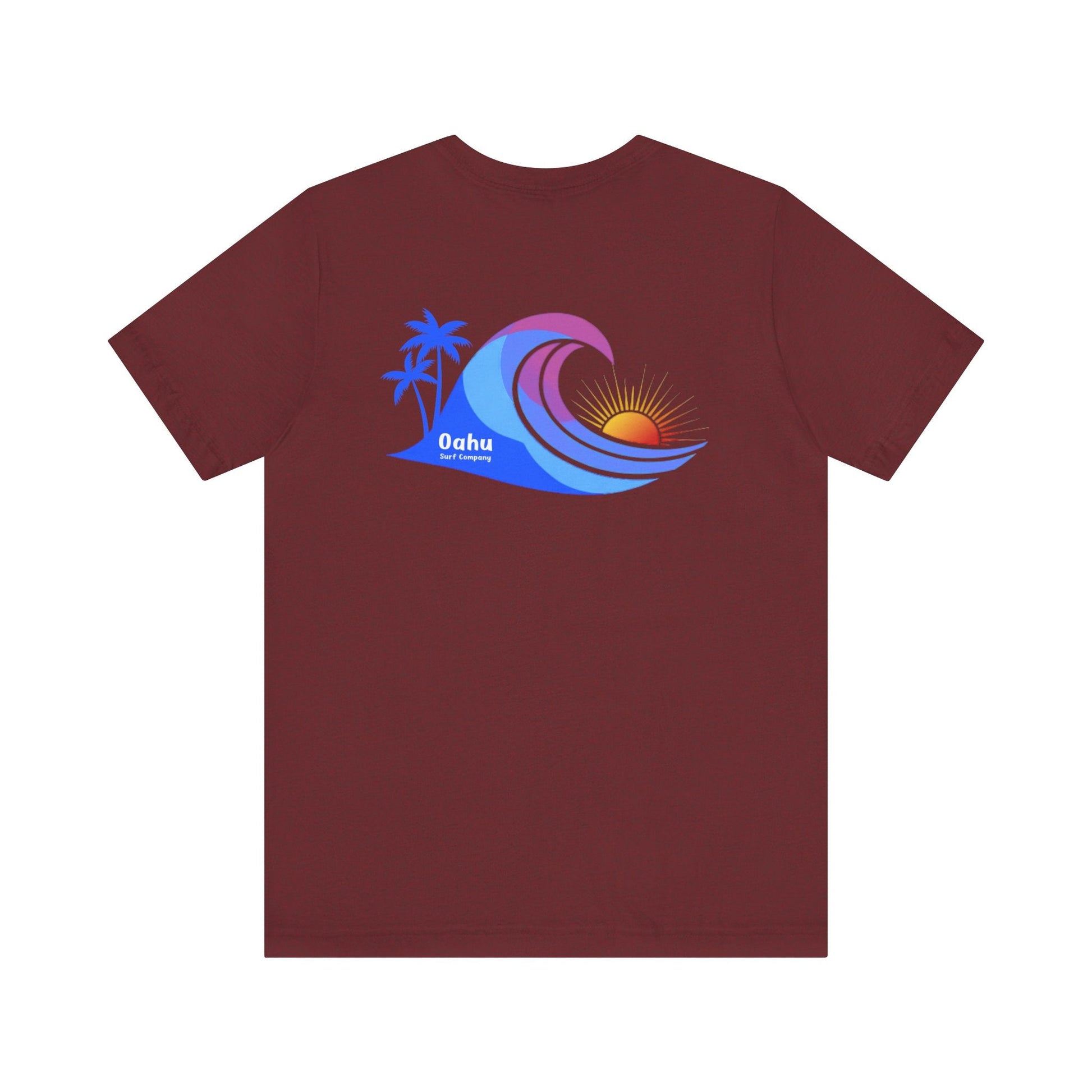 Island Wave Women’s Tee – O’ahu Surf Company Hawaii Surf Shirt - O'ahu Surf Company