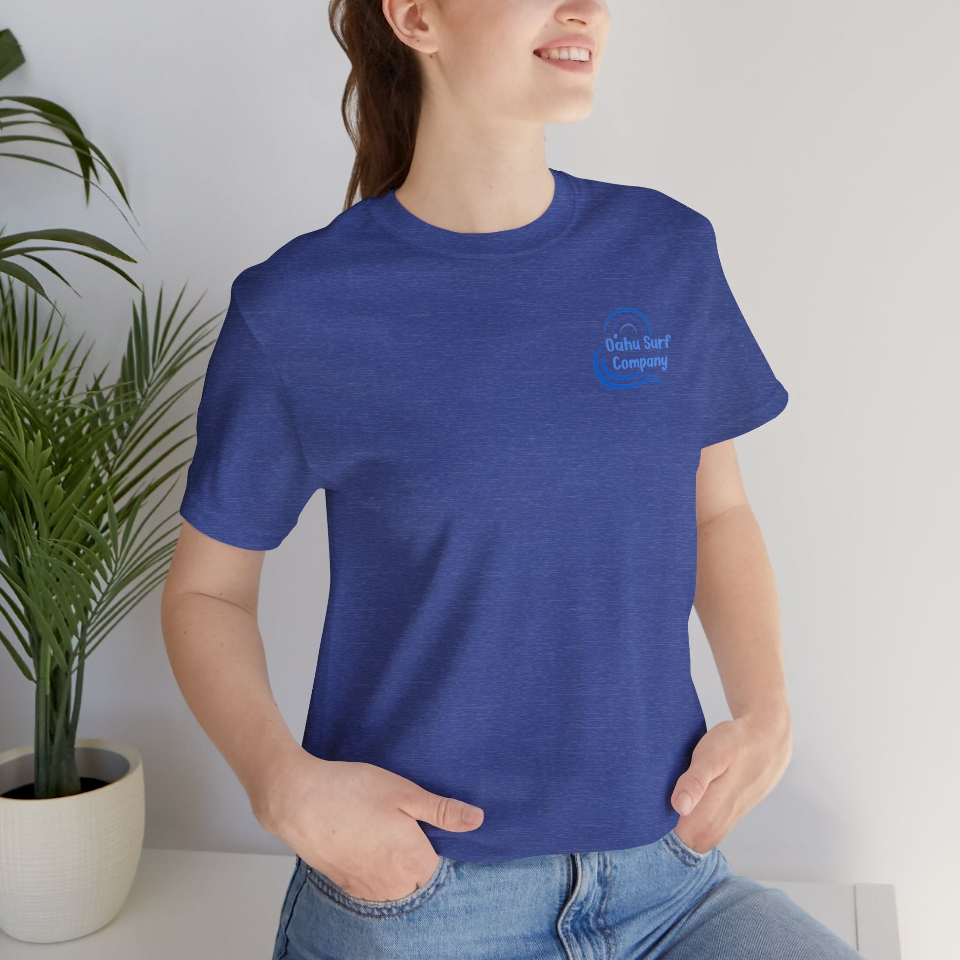 Island Wave Women’s Tee – O’ahu Surf Company Hawaii Surf Shirt - O'ahu Surf Company