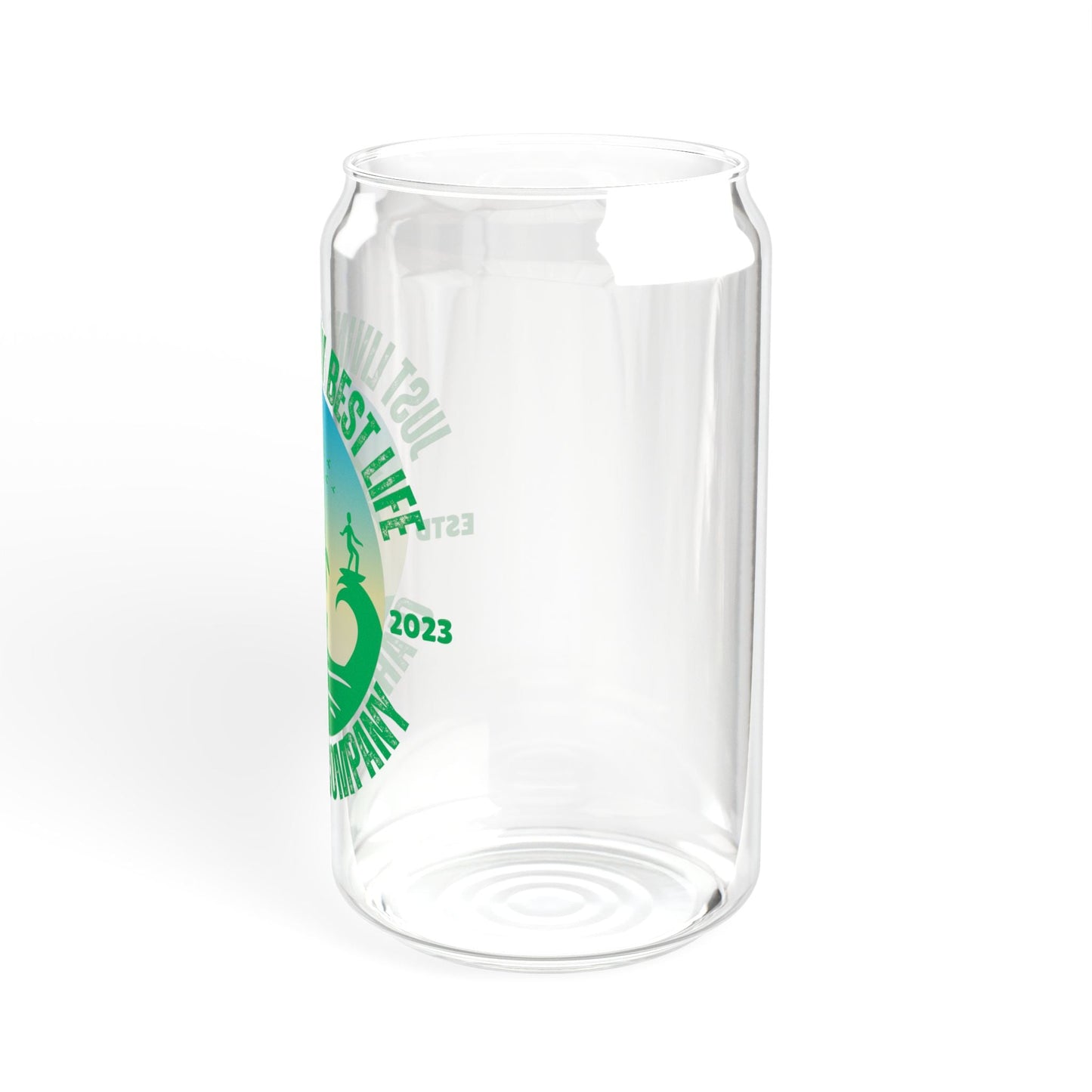 Living My Best Life Oahu Surf Sipper Glass - O'ahu Surf Company
