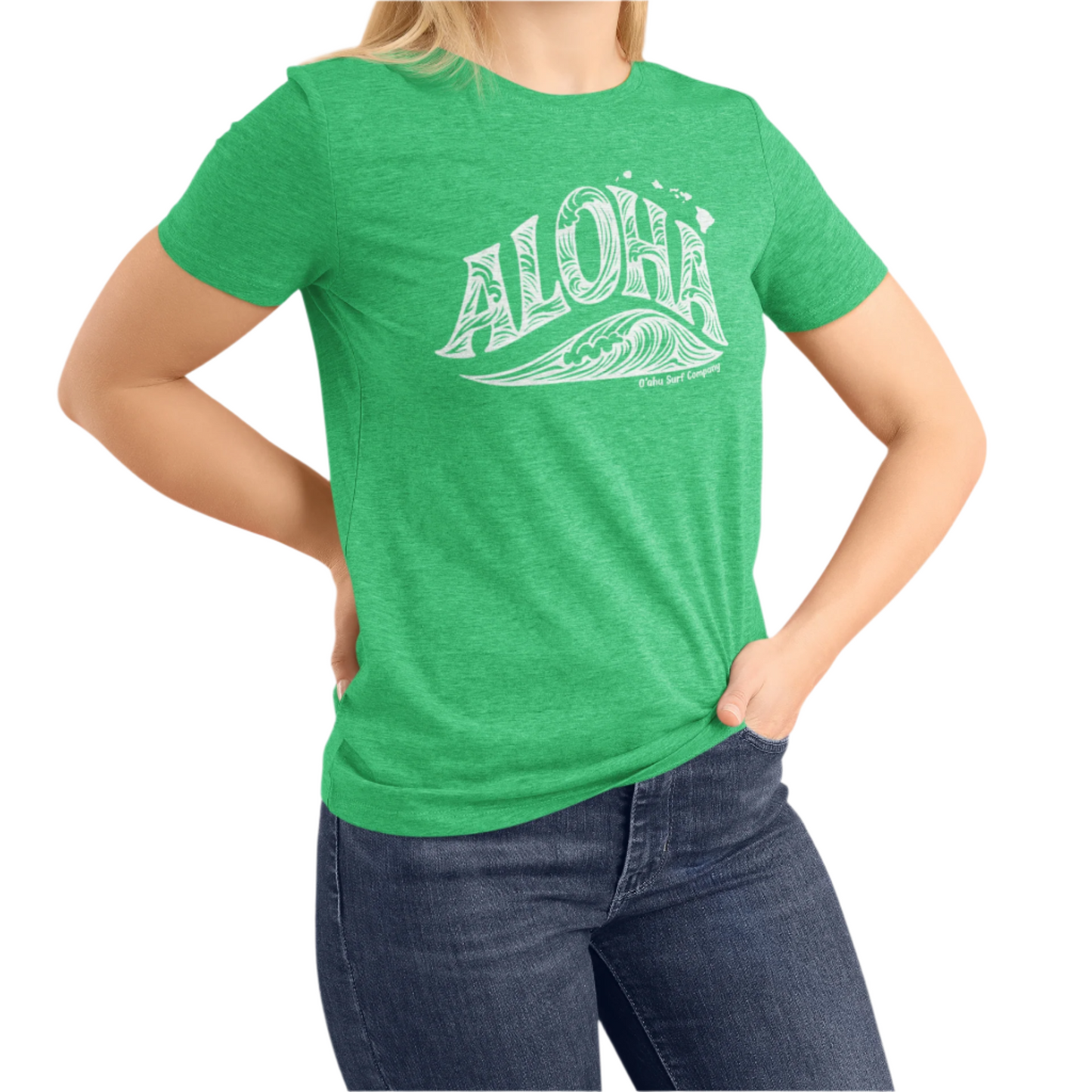 Aloha Hawaii Wave T-shirt