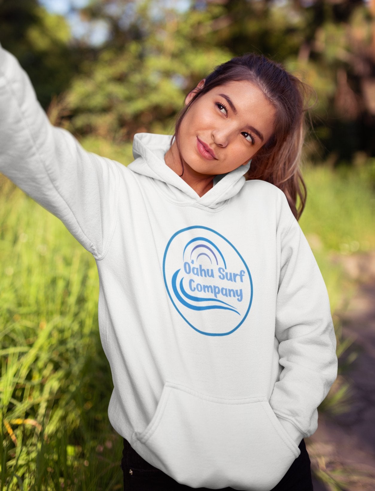 O'ahu Surf Company Logo Unisex Hoodie Sweatshirt - O'ahu Surf Company