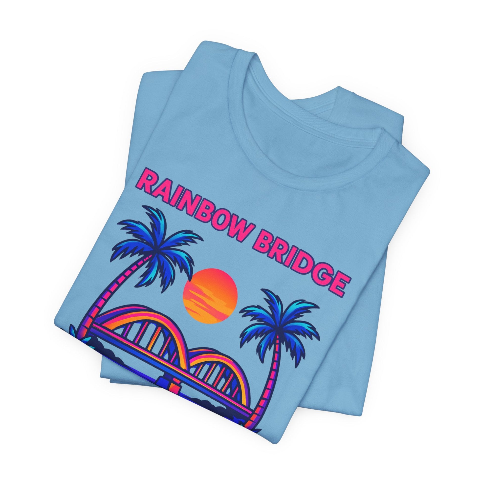 Rainbow Bridge Haleiwa North Shore Oahu Hawaii T-Shirt - O'ahu Surf Company