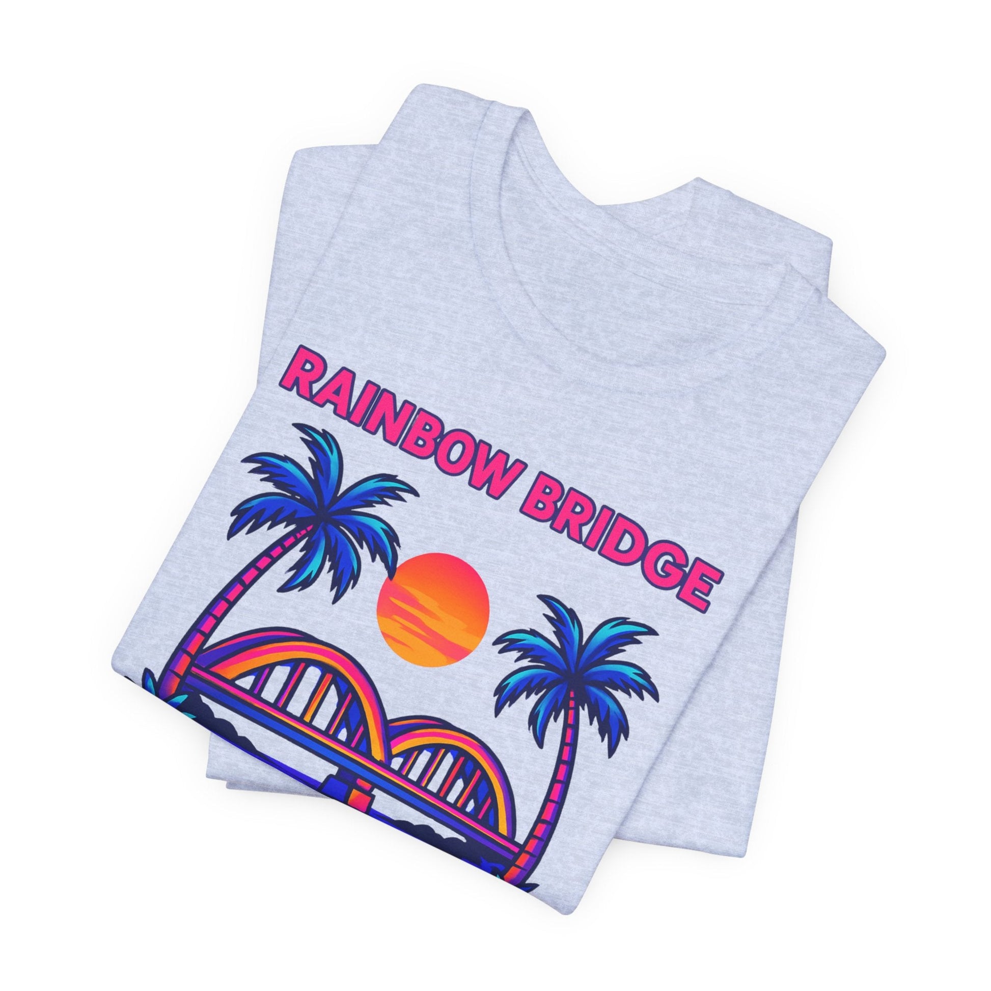 Rainbow Bridge Haleiwa North Shore Oahu Hawaii T-Shirt - O'ahu Surf Company
