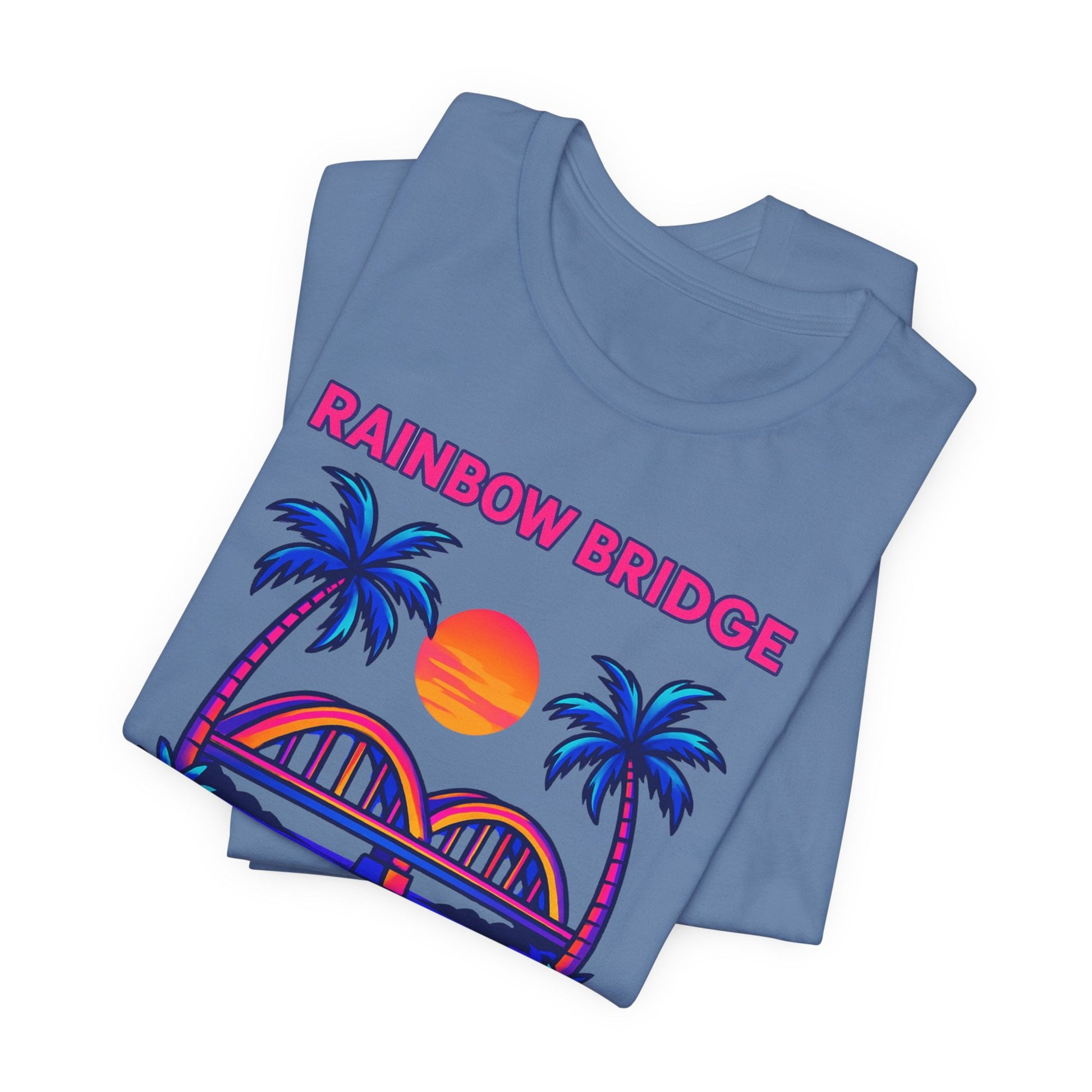 Rainbow Bridge Haleiwa North Shore Oahu Hawaii T-Shirt - O'ahu Surf Company