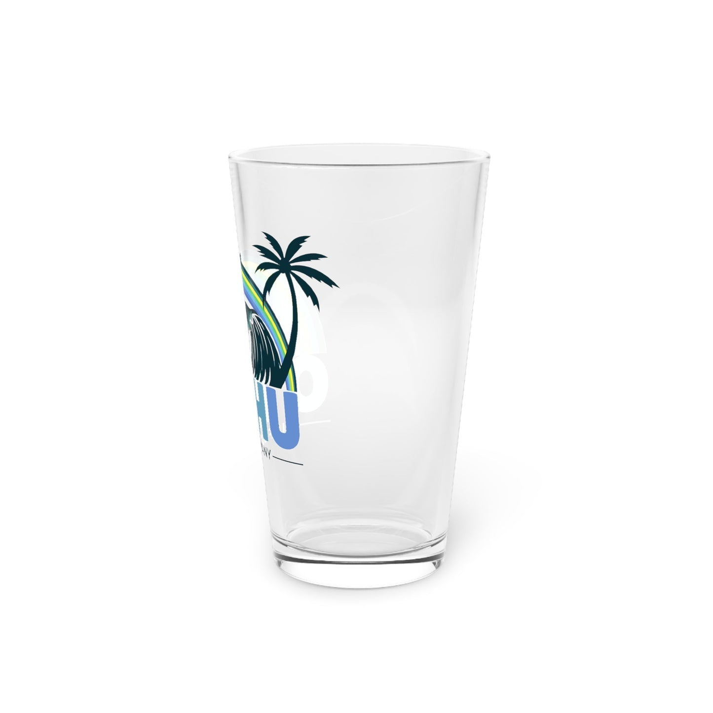 Rainbow Oahu Surf Hawaii Pint Glass - O'ahu Surf Company