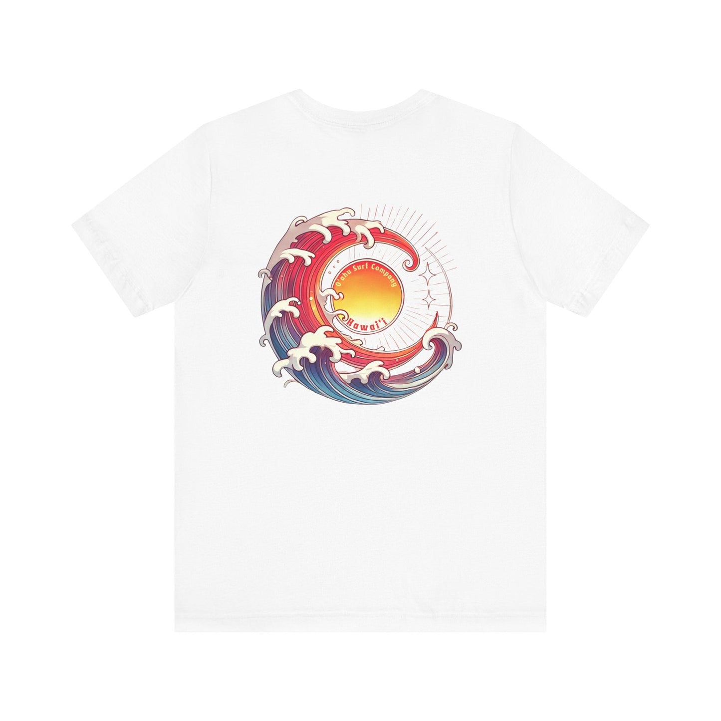 Sun Wave Hawaii Women's Unisex Surf Shirt Beach Tee - O'ahu Surf Company