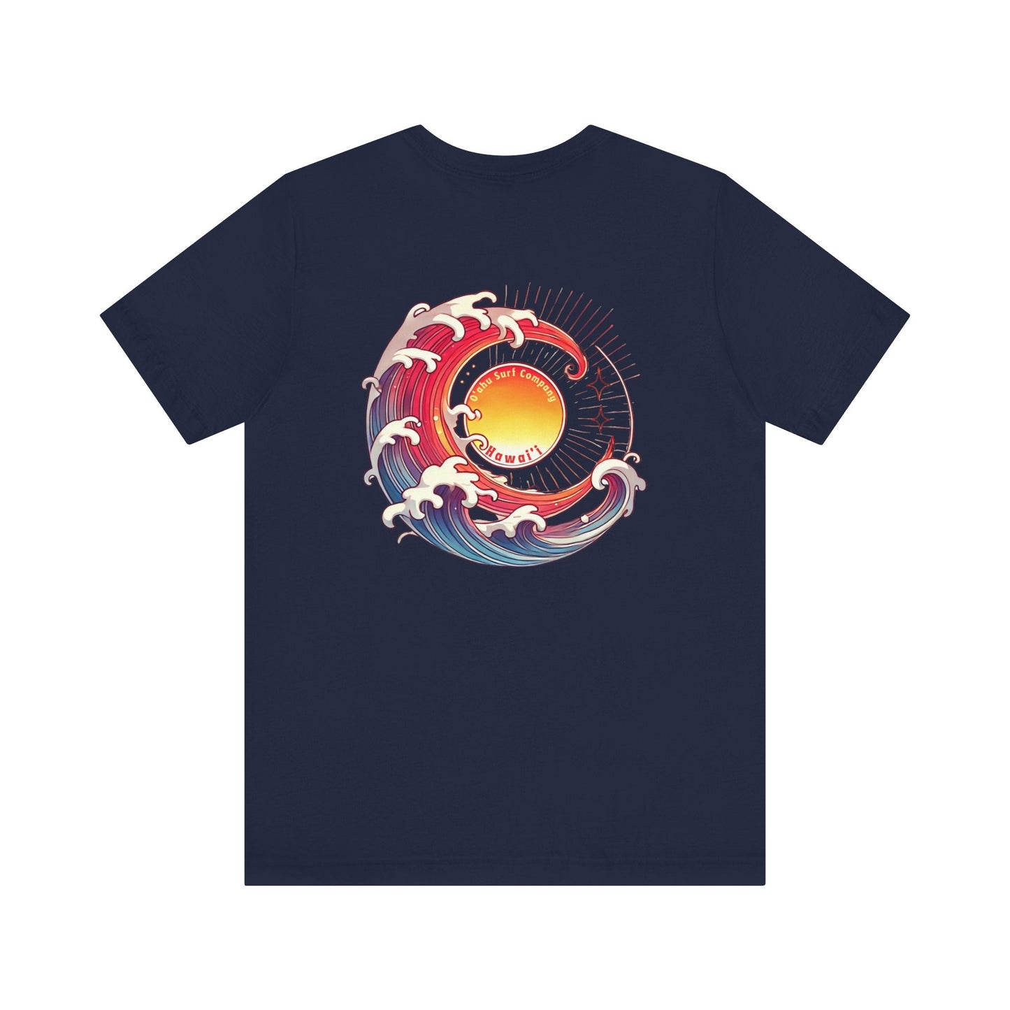 Sun Wave Hawaii Women's Unisex Surf Shirt Beach Tee - O'ahu Surf Company