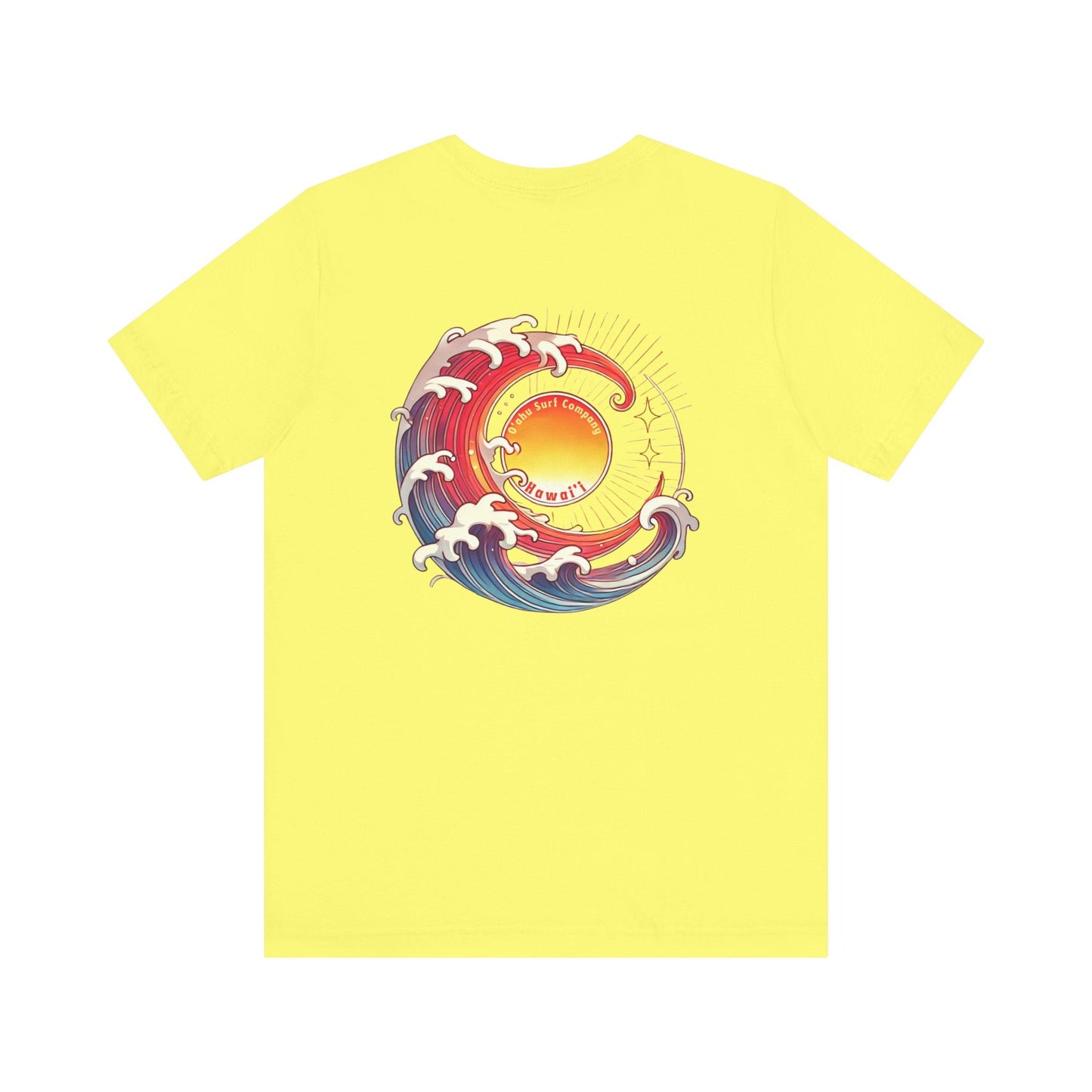 Sun Wave Hawaii Women's Unisex Surf Shirt Beach Tee - O'ahu Surf Company