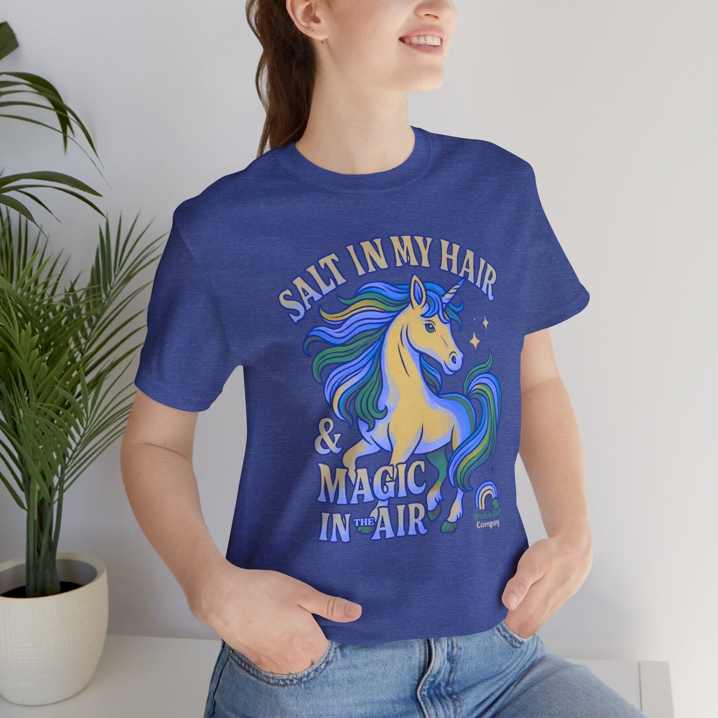 Unicorn Salt in My Hair and Magic in the Air TShirt - O'ahu Surf Company