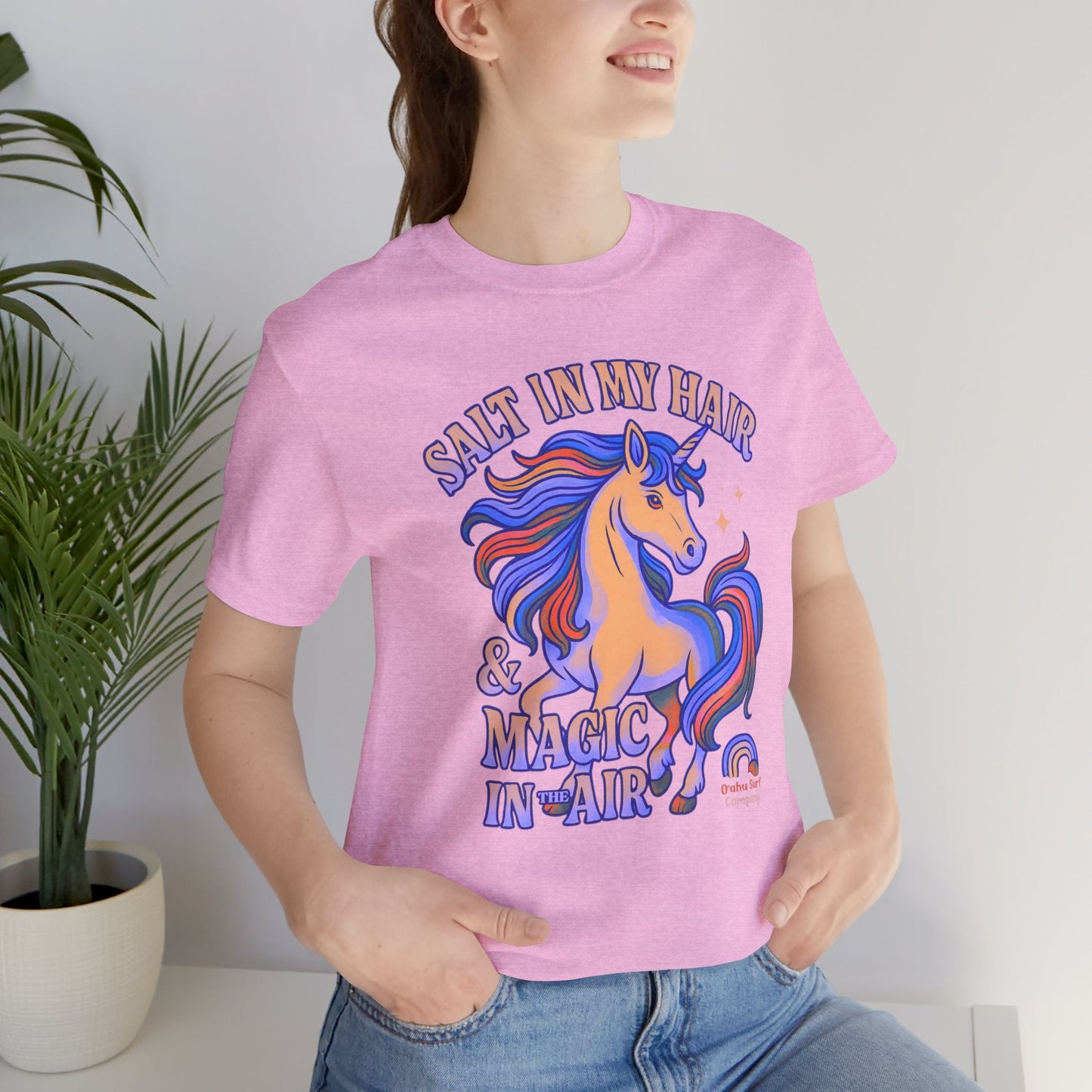 Unicorn Salt in My Hair and Magic in the Air TShirt - O'ahu Surf Company