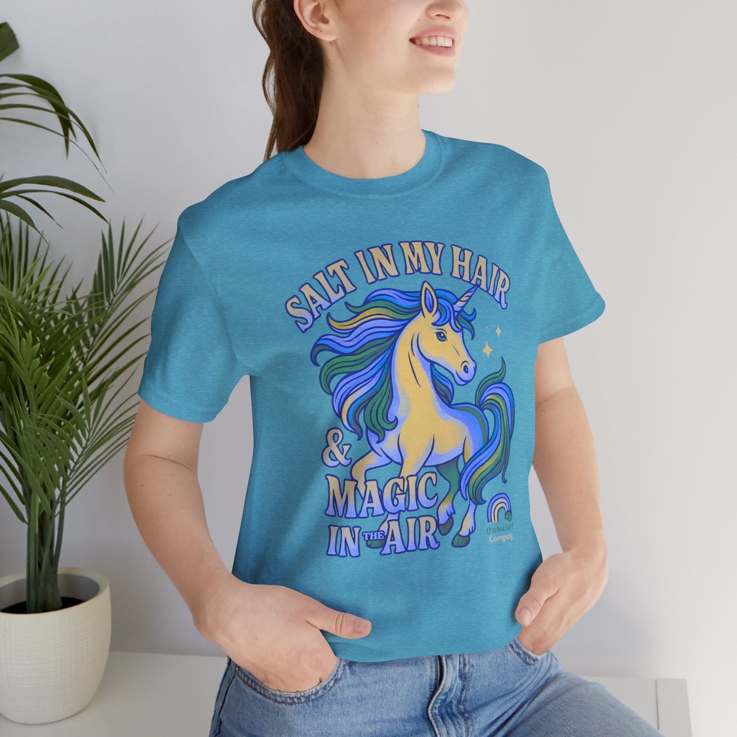 Unicorn Salt in My Hair and Magic in the Air TShirt - O'ahu Surf Company