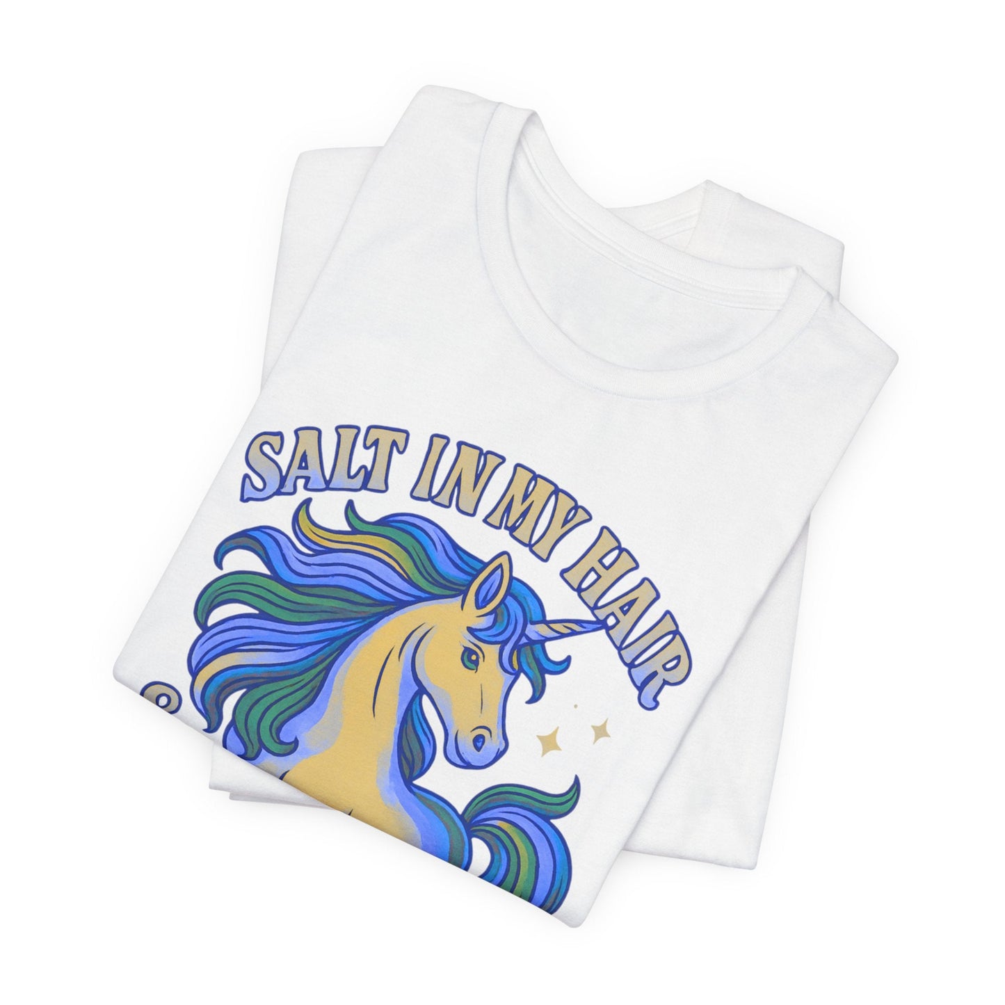 Unicorn T-Shirt for Women Unisex – Aloha Beach Graphic Tee with Rainbow Surf Design Hawaii Inspired from Oahu Surf Company - O'ahu Surf Company